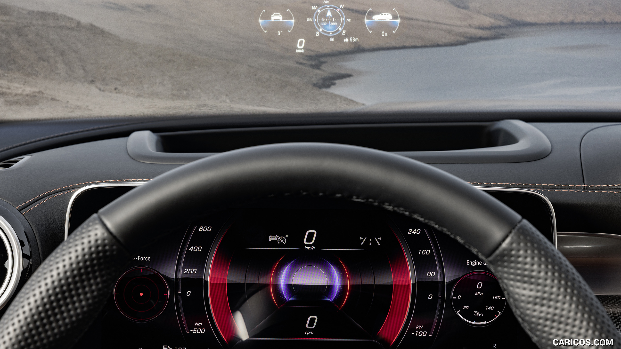 2024 MercedesBenz GLC Coupe HeadUp Display Caricos