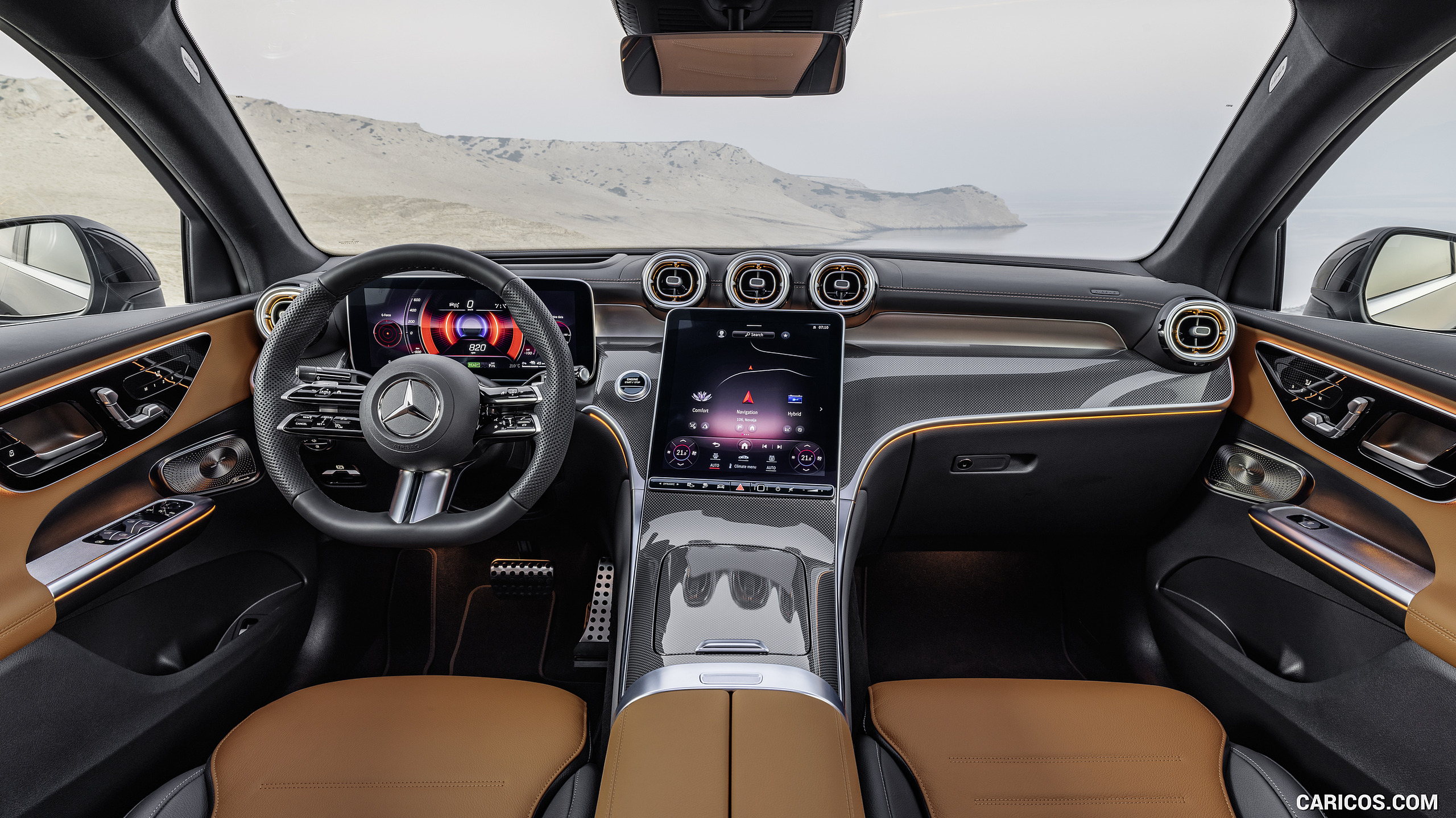 2024 Mercedes Benz GLC Coupe   Interior%2C Cockpit 3866681 2560x1440 