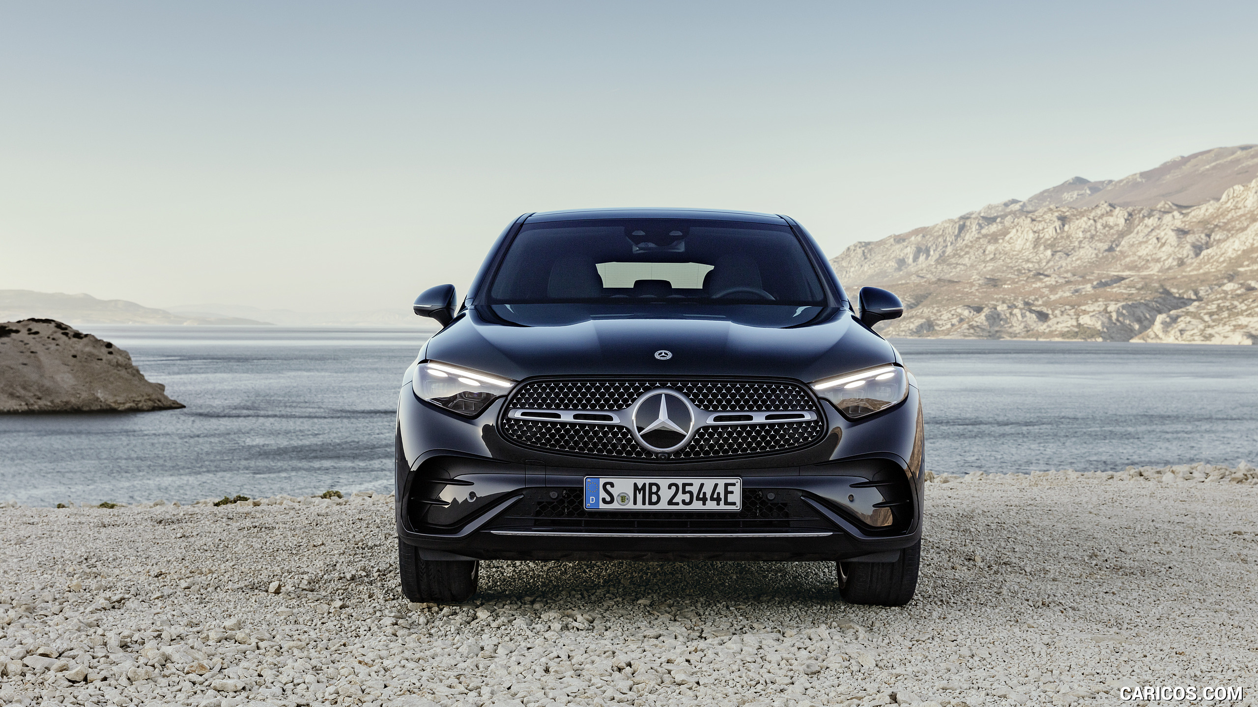 2024 Mercedes-Benz GLC Coupe AMG Line (Color: Graphite Grey) - Front, #21 of 182