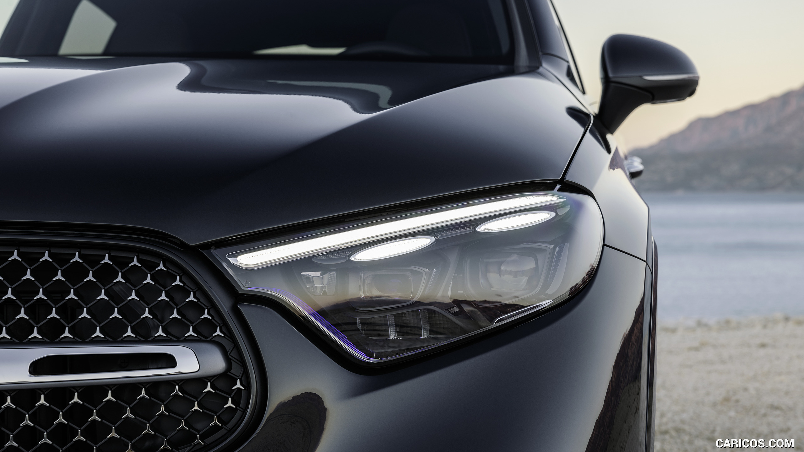 2024 Mercedes-Benz GLC Coupe AMG Line (Color: Graphite Grey) - Headlight, #22 of 182