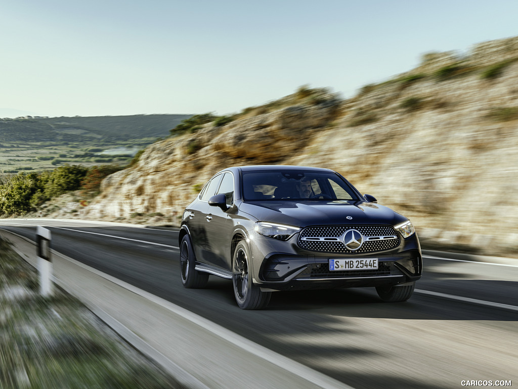 2024 Mercedes-Benz GLC Coupe AMG Line (Color: Graphite Grey) - Front