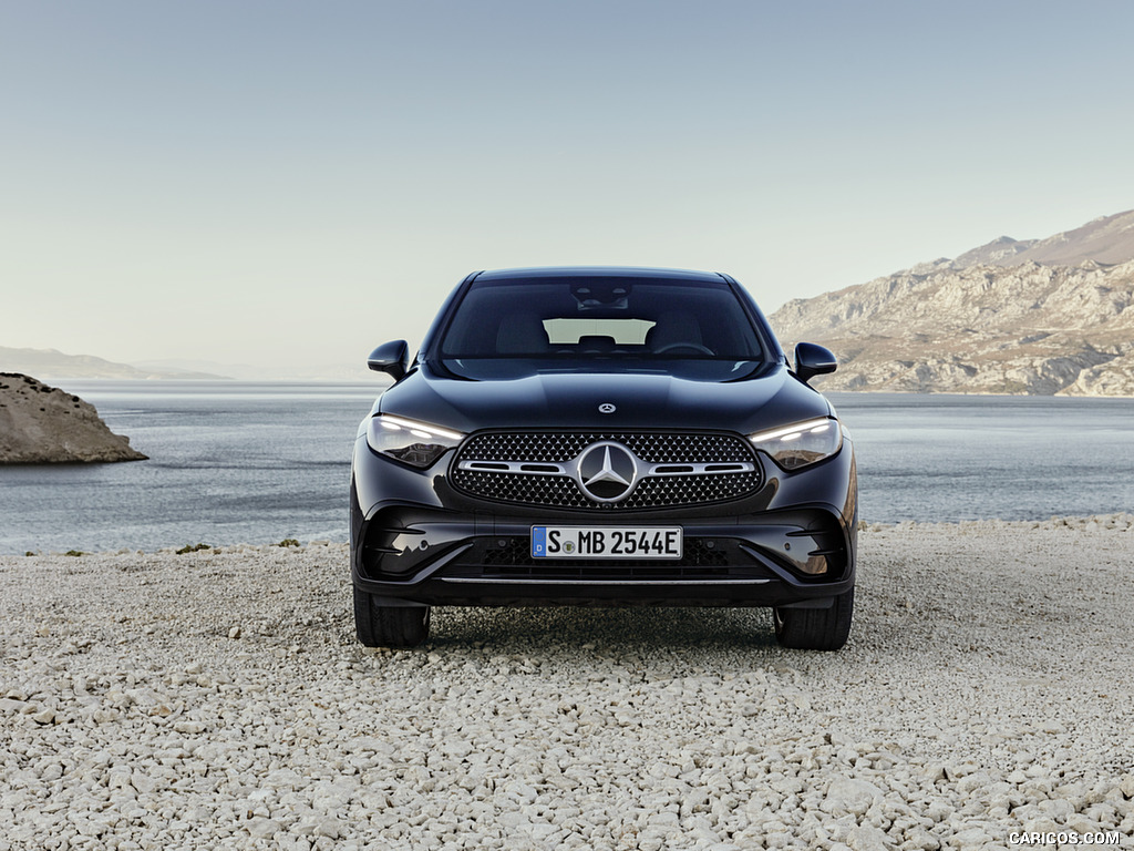 2024 Mercedes-Benz GLC Coupe AMG Line (Color: Graphite Grey) - Front