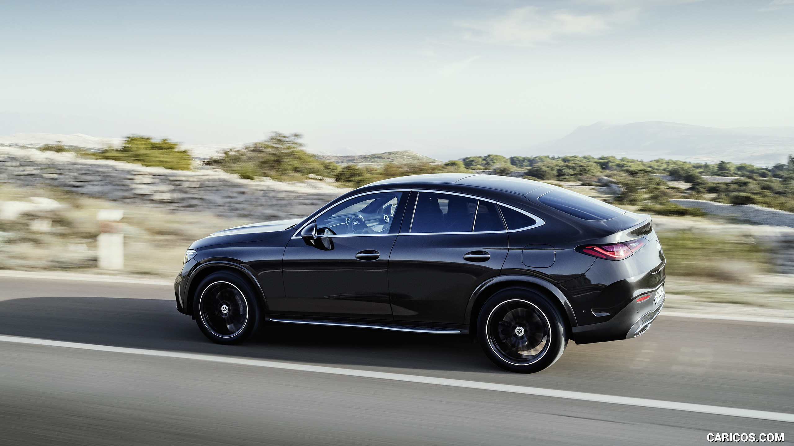 2025 MercedesBenz GLC Coupe AMG Line (Color Graphite Grey) Side