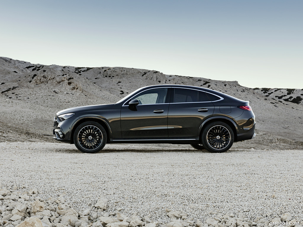 2024 Mercedes-Benz GLC Coupe AMG Line (Color: Graphite Grey) - Side