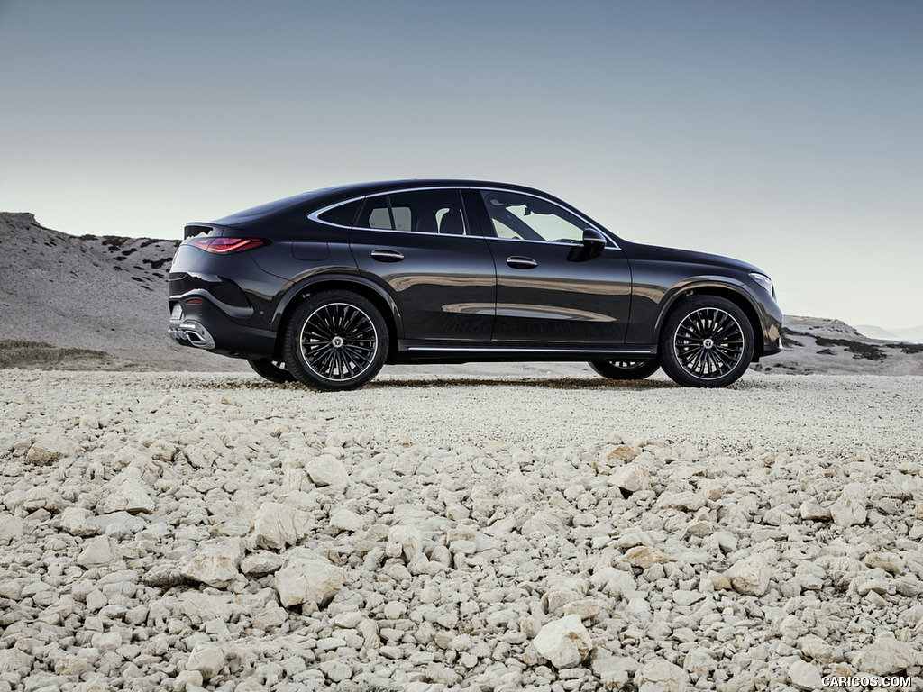 2024 Mercedes-Benz GLC Coupe AMG Line (Color: Graphite Grey) - Side