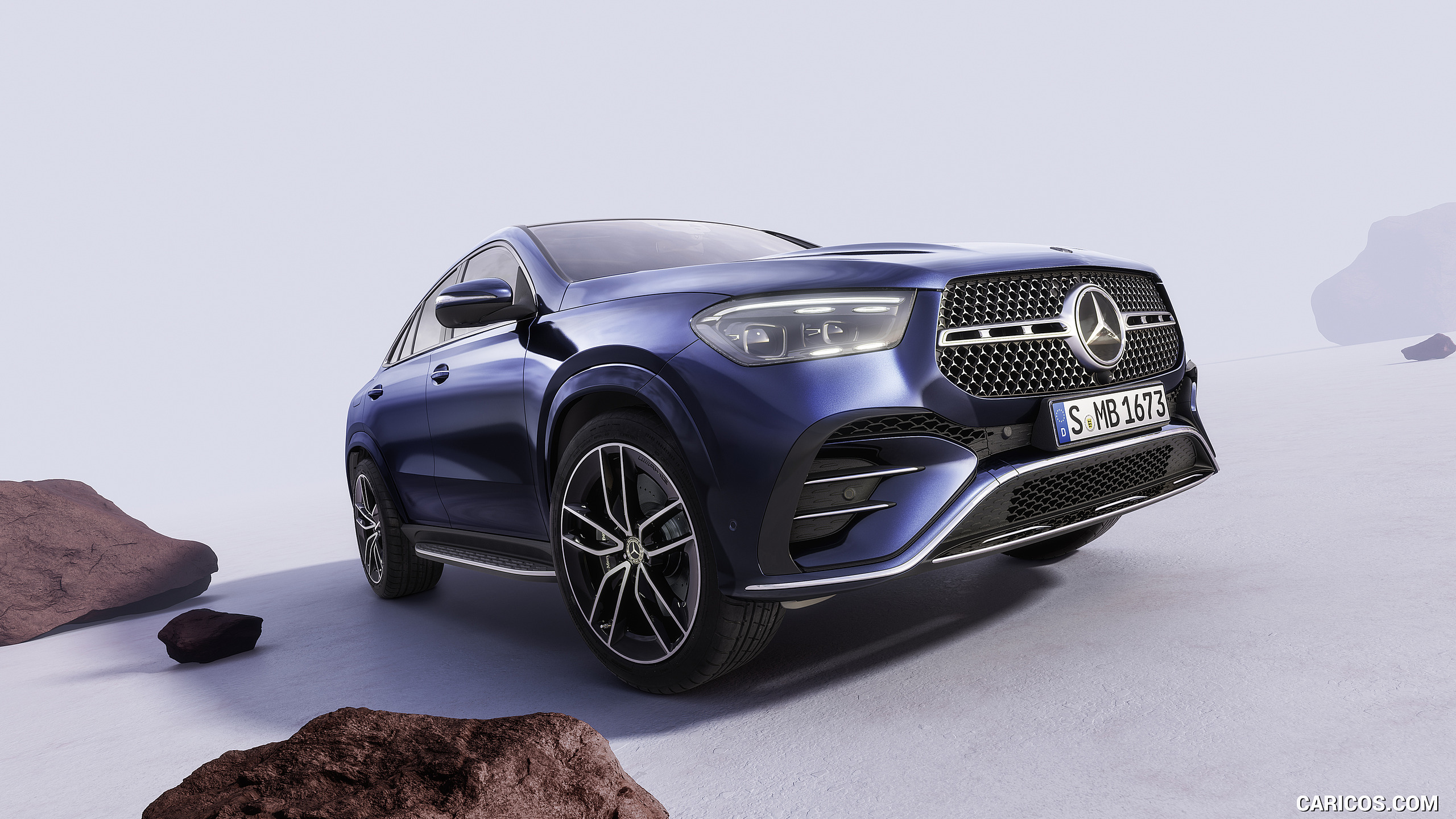 2024 Mercedes-Benz GLE Coupe - Front Three-Quarter, #2 of 8