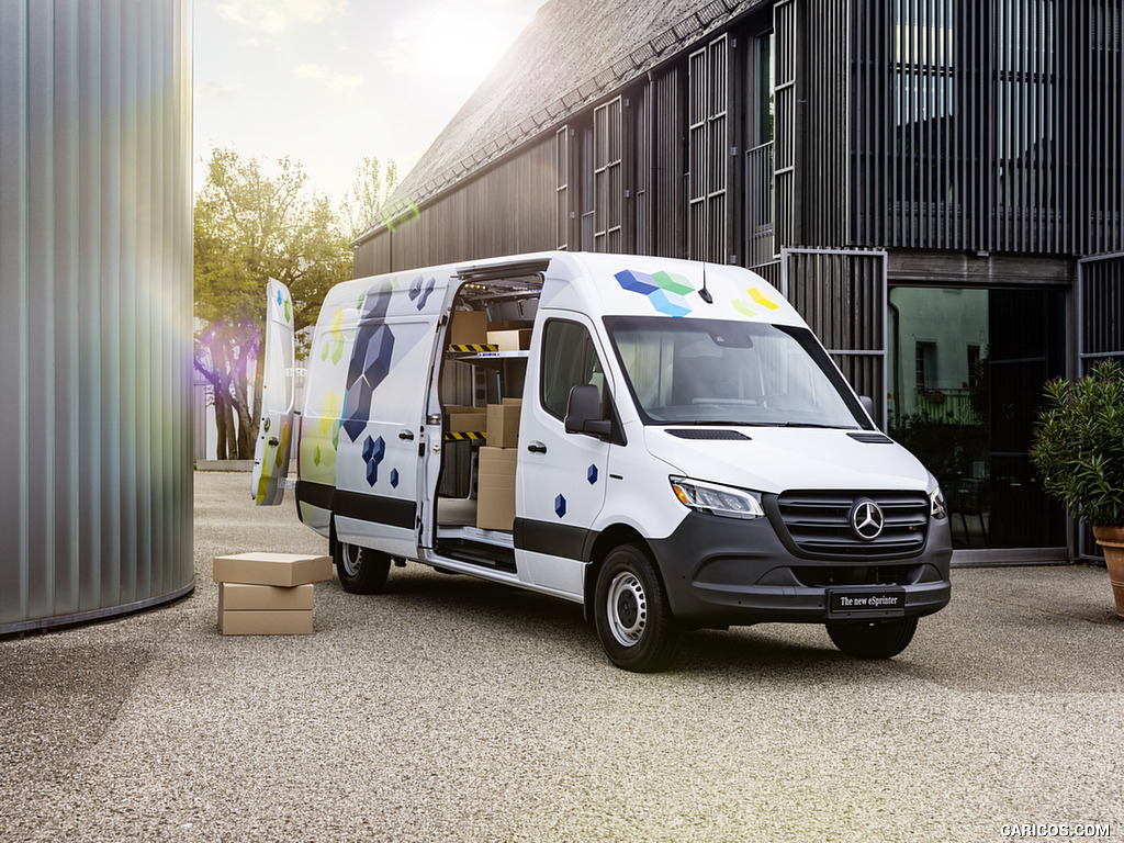 2024 Mercedes-Benz eSprinter - Front Three-Quarter