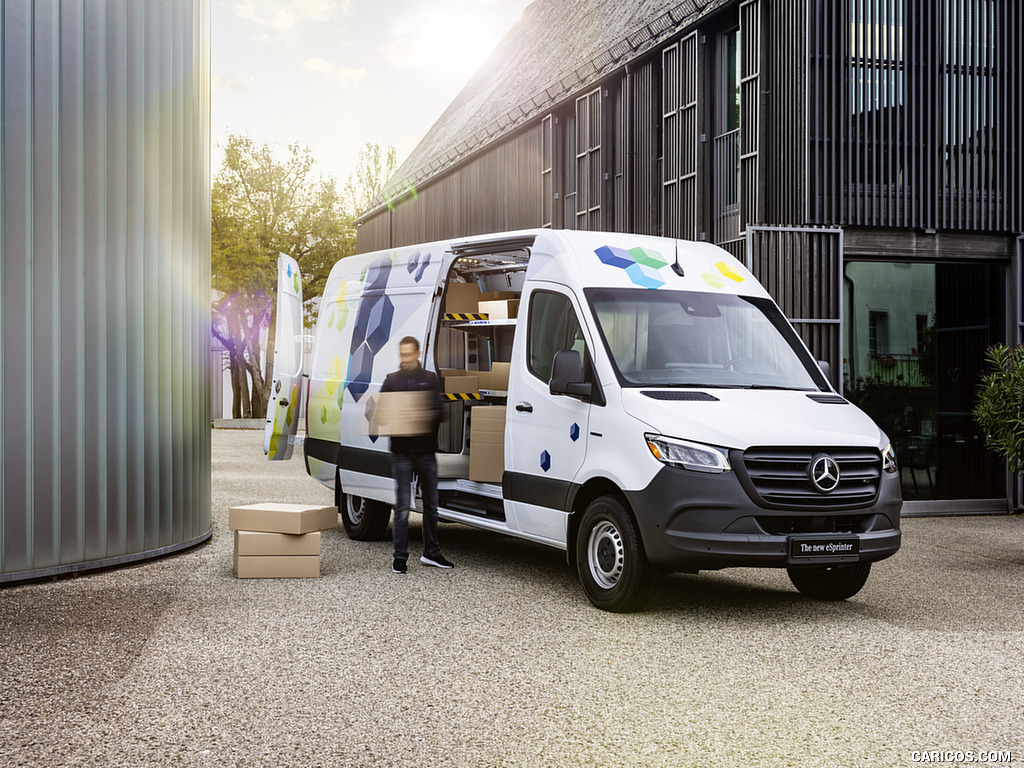 2024 Mercedes-Benz eSprinter - Front Three-Quarter