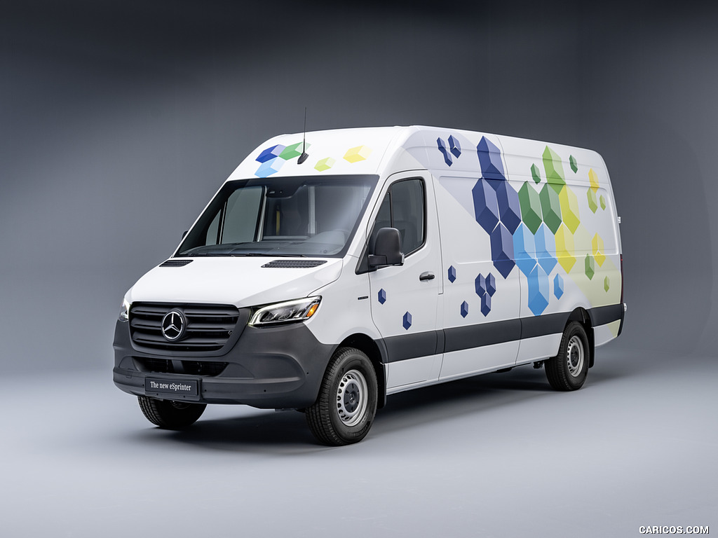 2024 Mercedes-Benz eSprinter - Front Three-Quarter