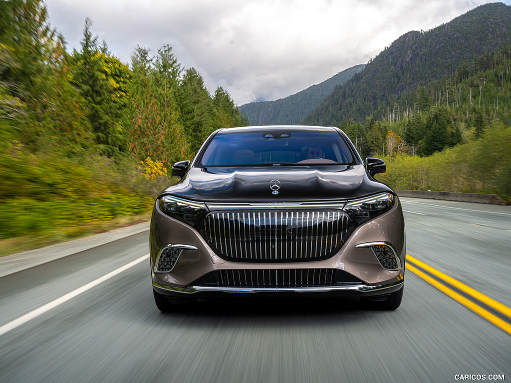 2024 Mercedes-Maybach EQS 680 SUV (Color: Velvet Brown/Onyx Black) - Front