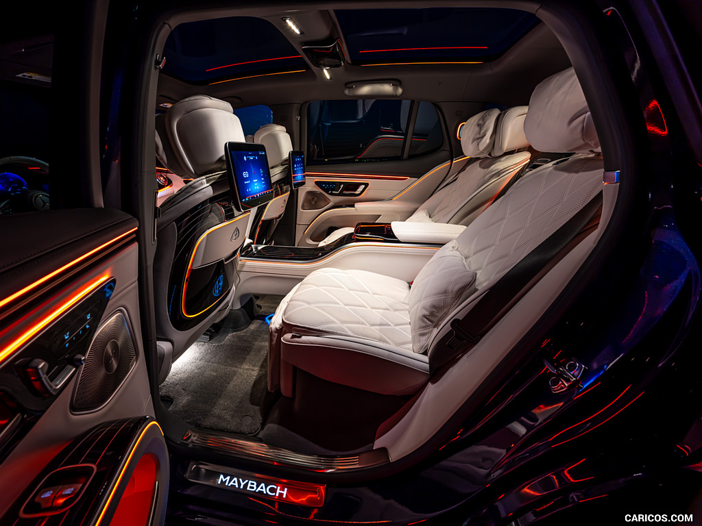 2024 Mercedes-Maybach EQS 680 SUV - Interior, Rear Seats