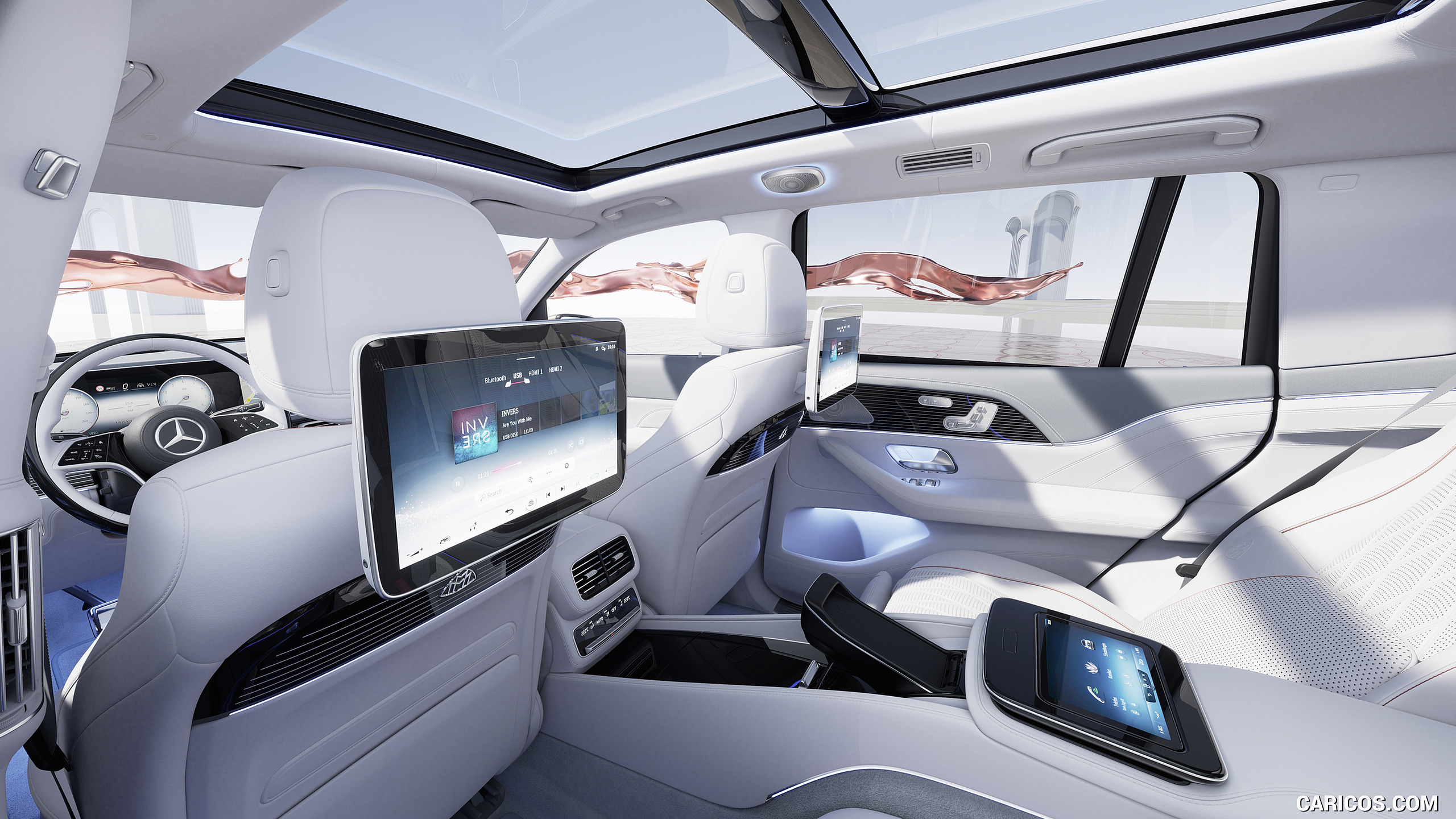 2024 Mercedes-Maybach GLS 600 4MATIC - Interior, Rear Seats, #12 of 15