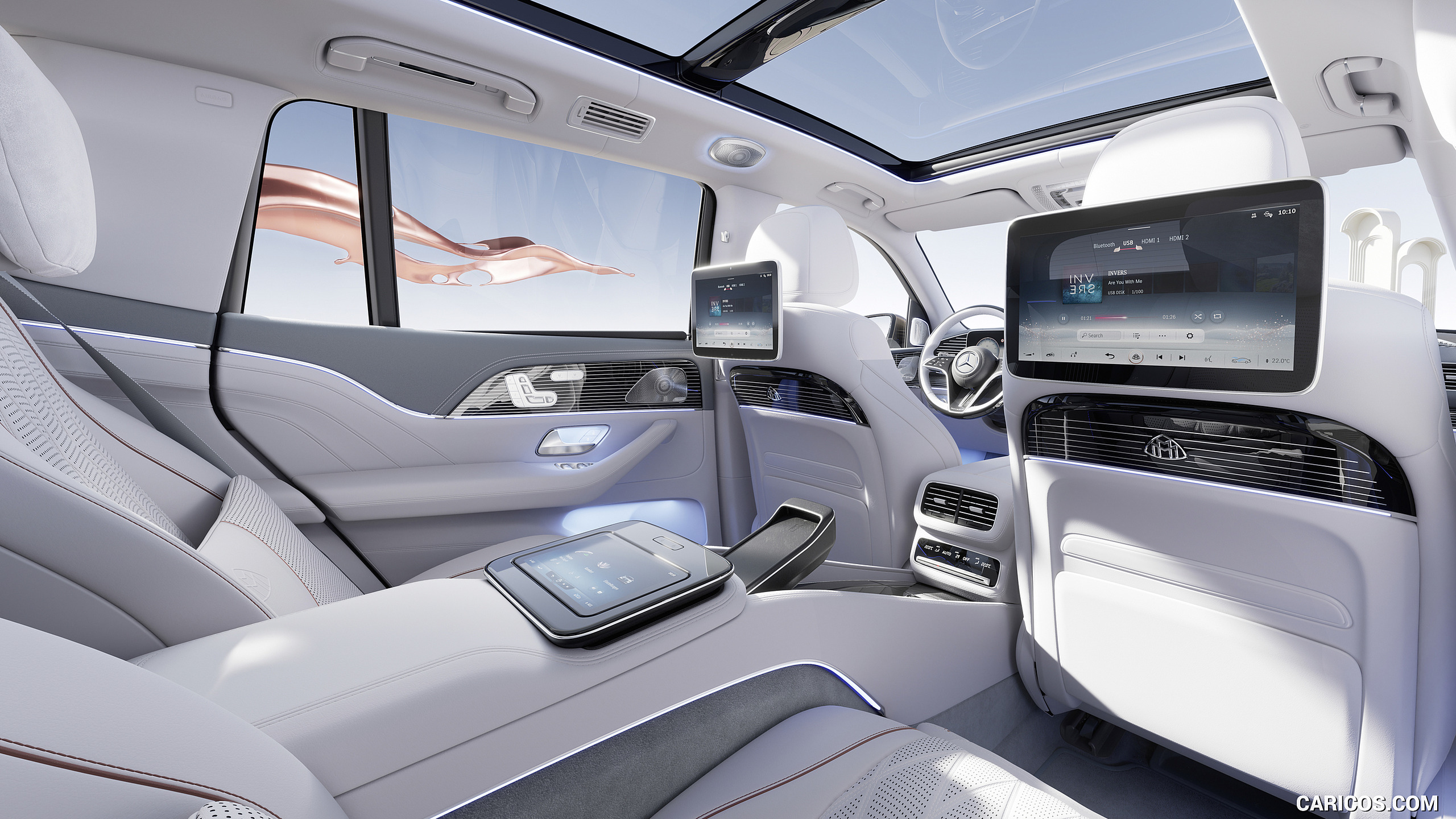 2024 Mercedes-Maybach GLS 600 4MATIC - Interior, Rear Seats, #14 of 15