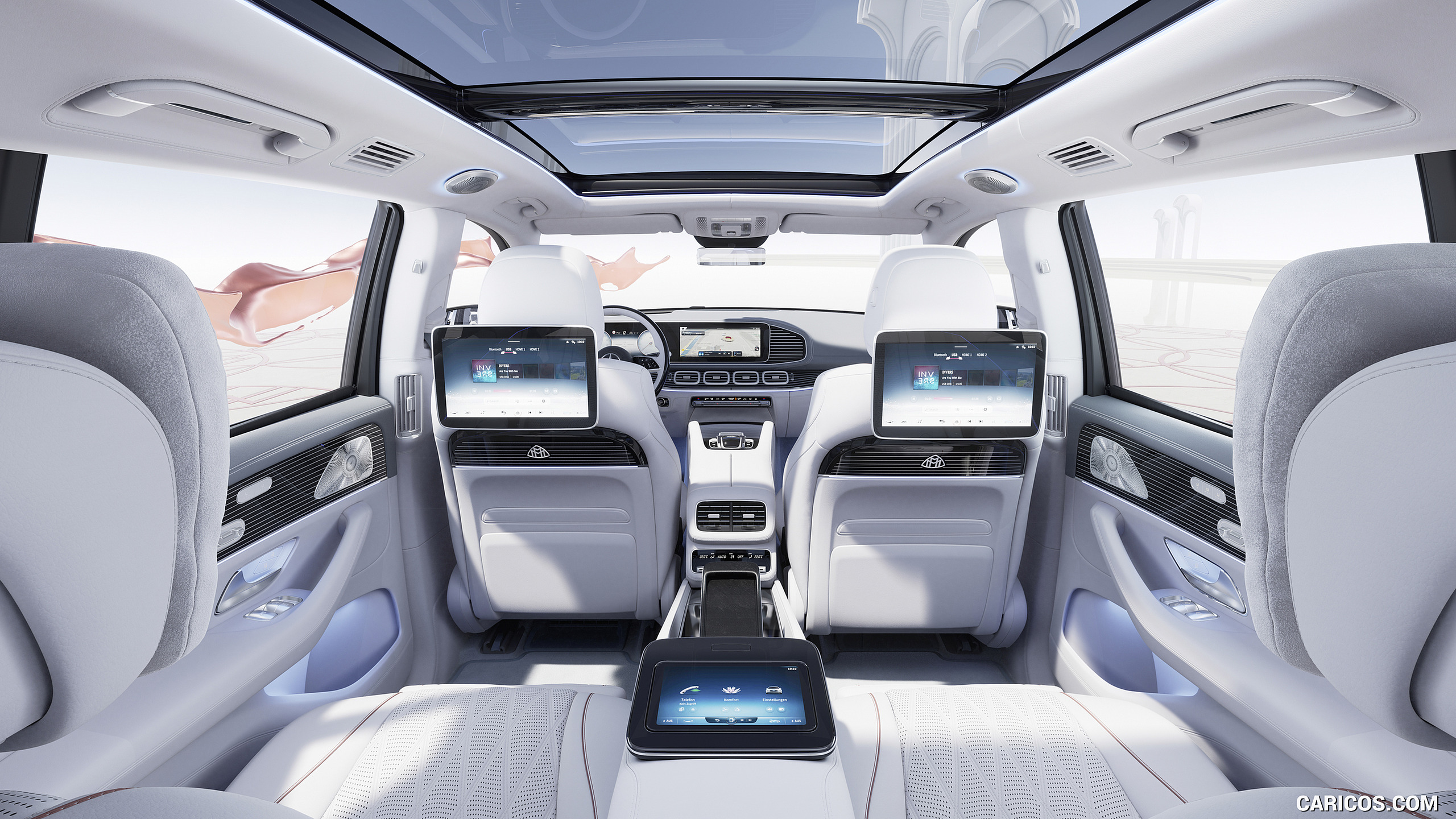2024 MercedesMaybach GLS 600 4MATIC Interior, Rear Seats Caricos