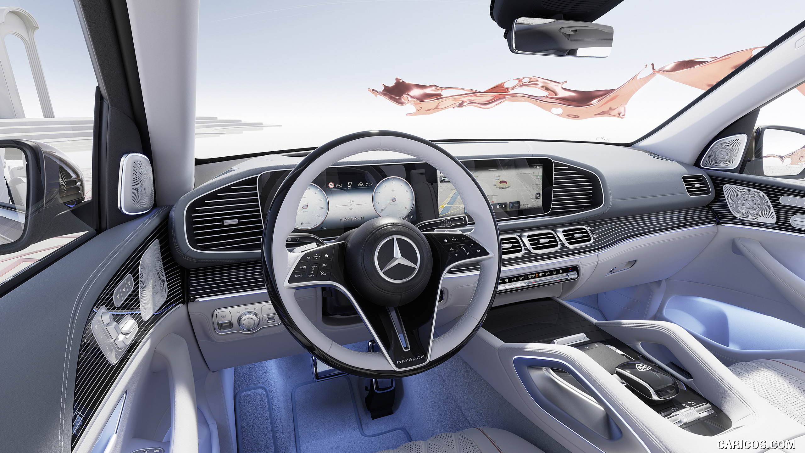 2024 MercedesMaybach GLS 600 4MATIC Interior Caricos