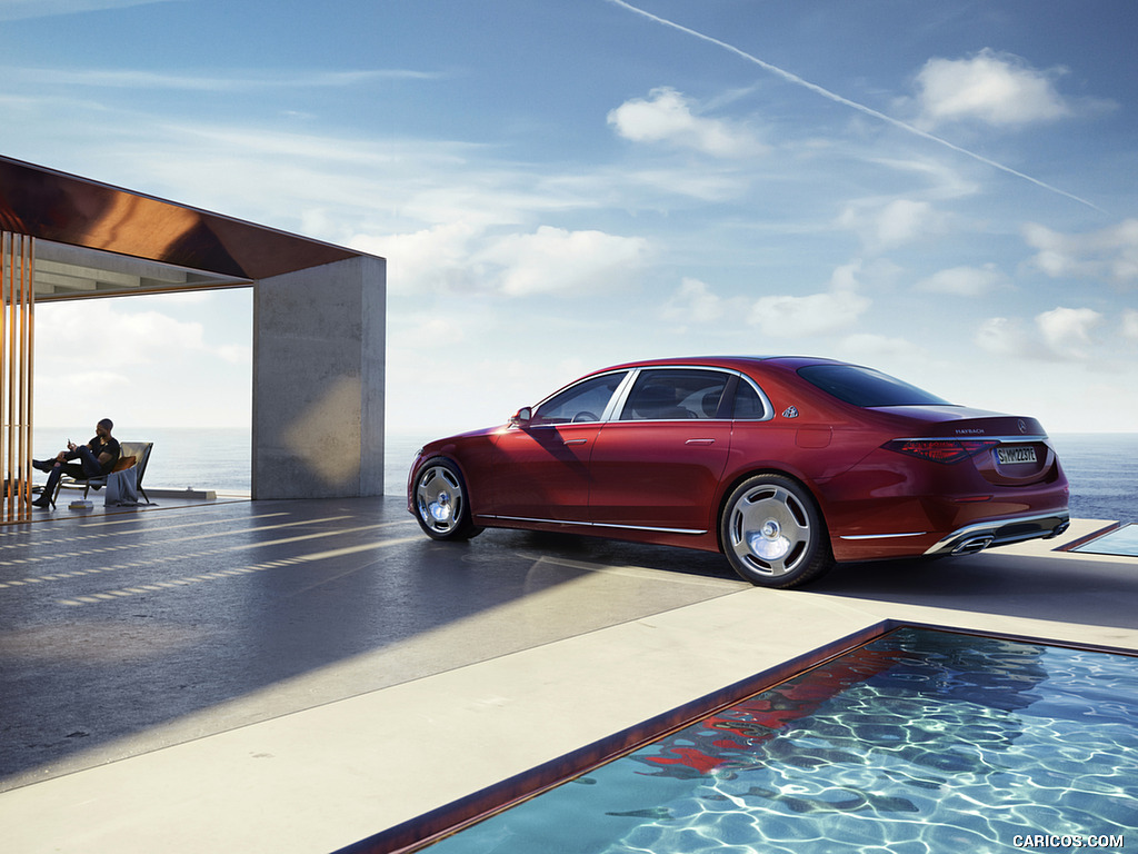 2024 Mercedes-Maybach S 580 e Plug-In Hybrid - Rear Three-Quarter