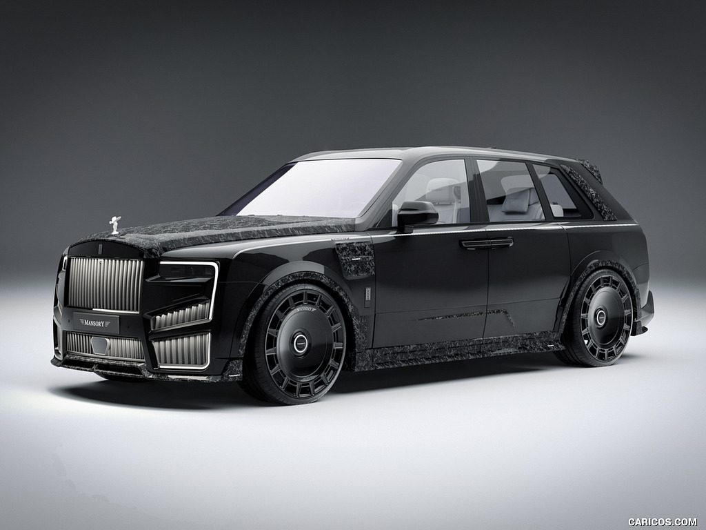 2025 MANSORY Rolls Royce Cullinan - Front Three-Quarter