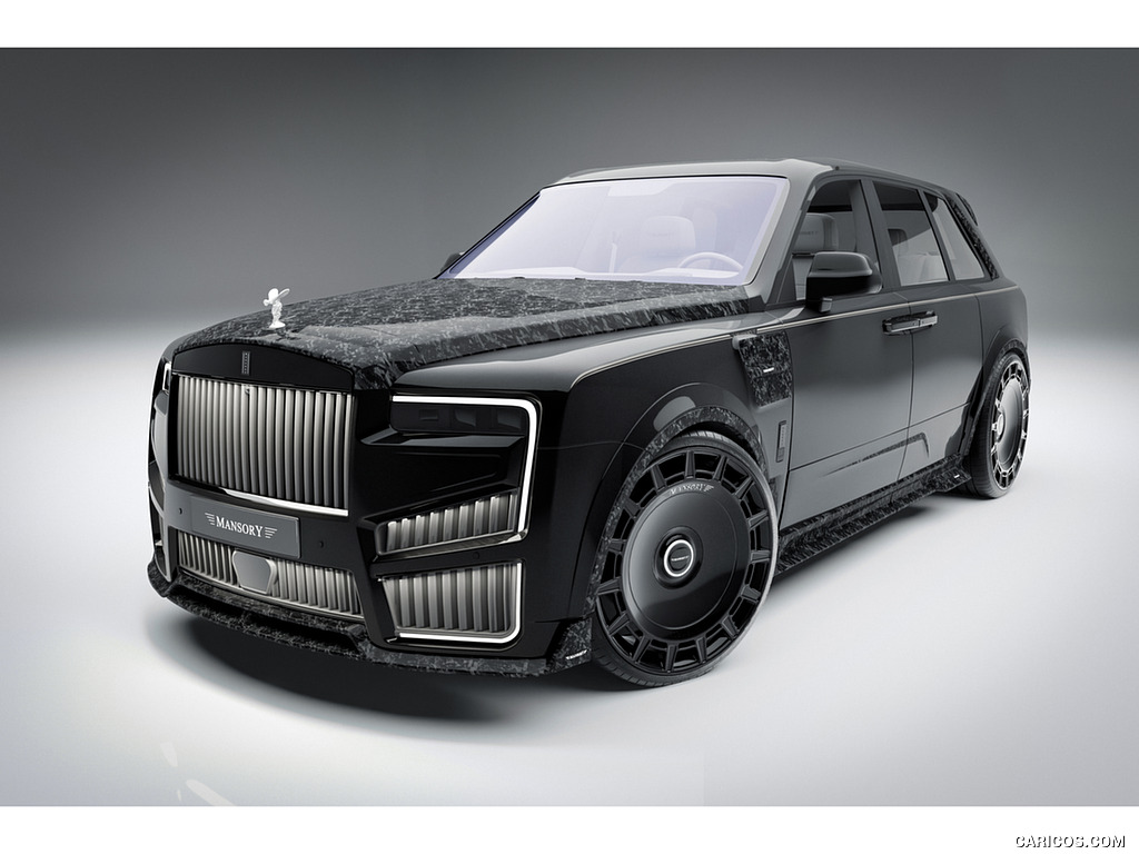 2025 MANSORY Rolls Royce Cullinan - Front Three-Quarter