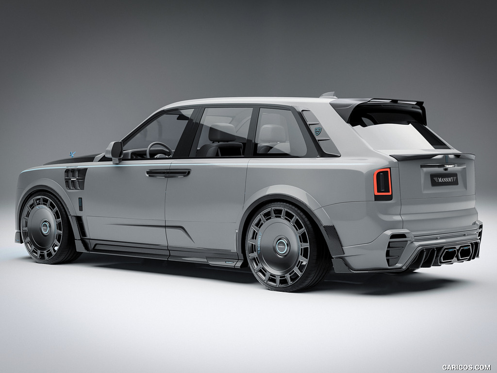 2025 MANSORY Rolls Royce Cullinan - Rear Three-Quarter