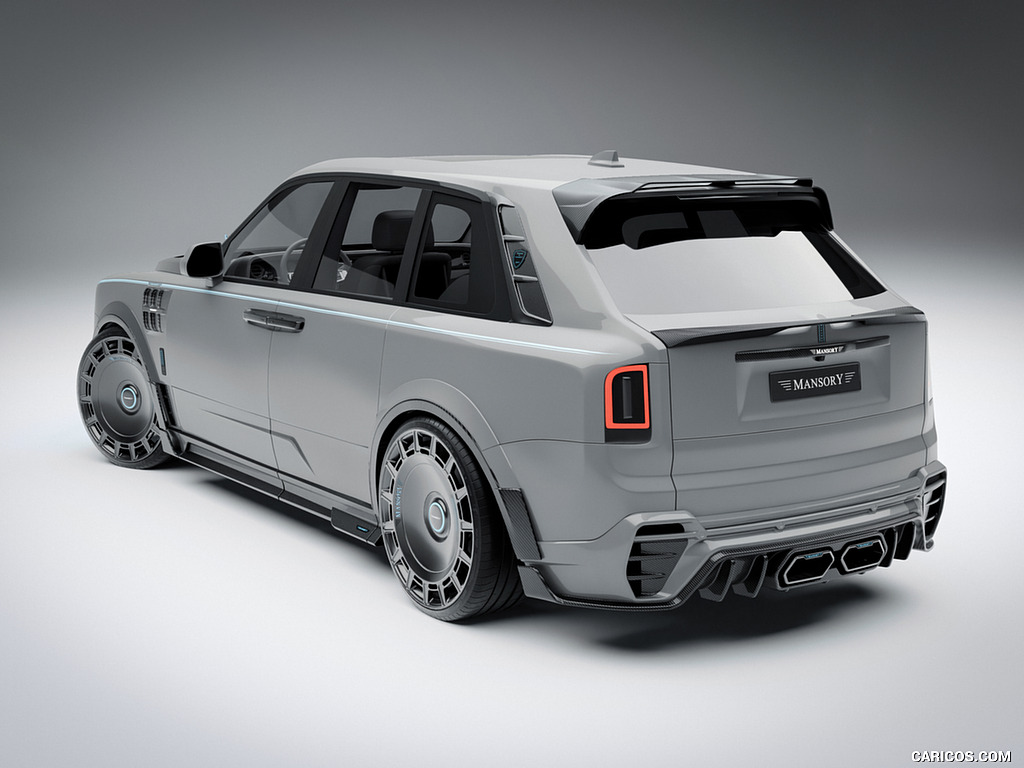 2025 MANSORY Rolls Royce Cullinan - Rear Three-Quarter