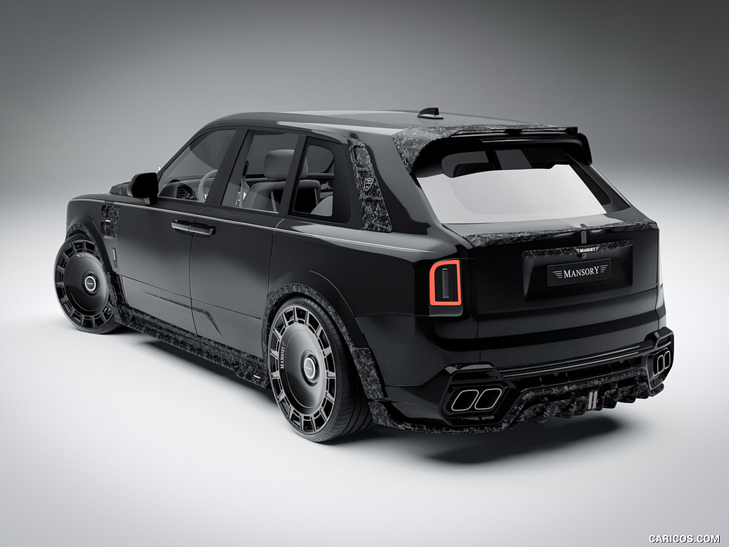 2025 MANSORY Rolls Royce Cullinan - Rear Three-Quarter