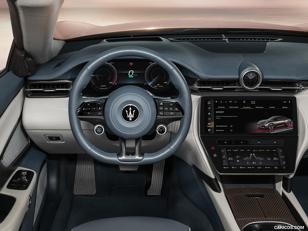 2025 Maserati GranCabrio Folgore - Interior, Cockpit