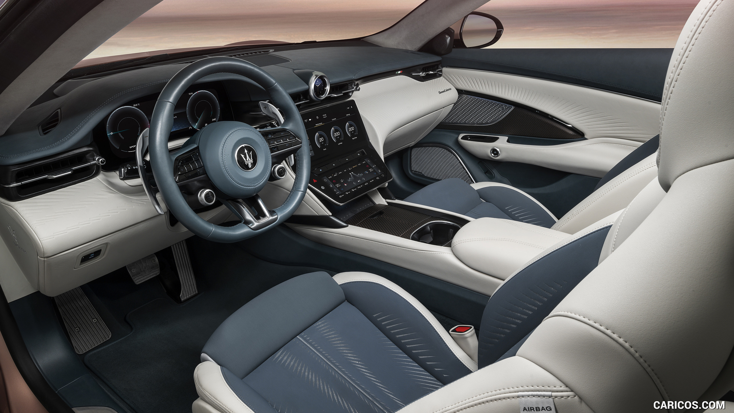 2025 Maserati GranCabrio Folgore - Interior, #36 of 68