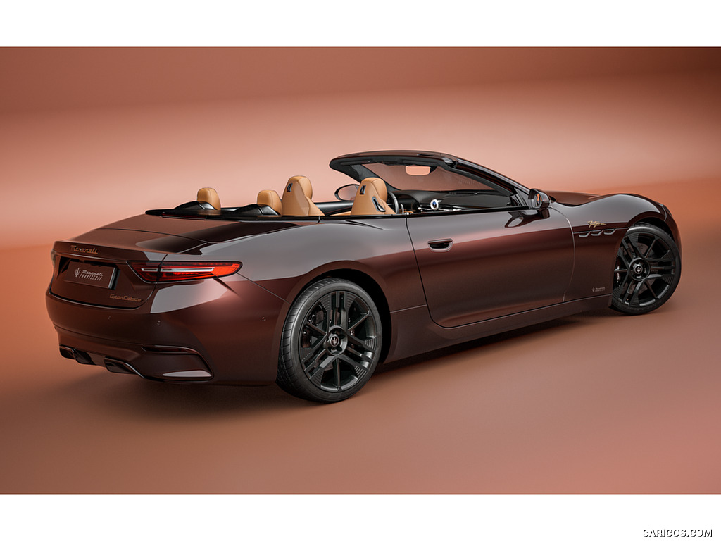 2025 Maserati GranCabrio Folgore Tignanello - Rear Three-Quarter