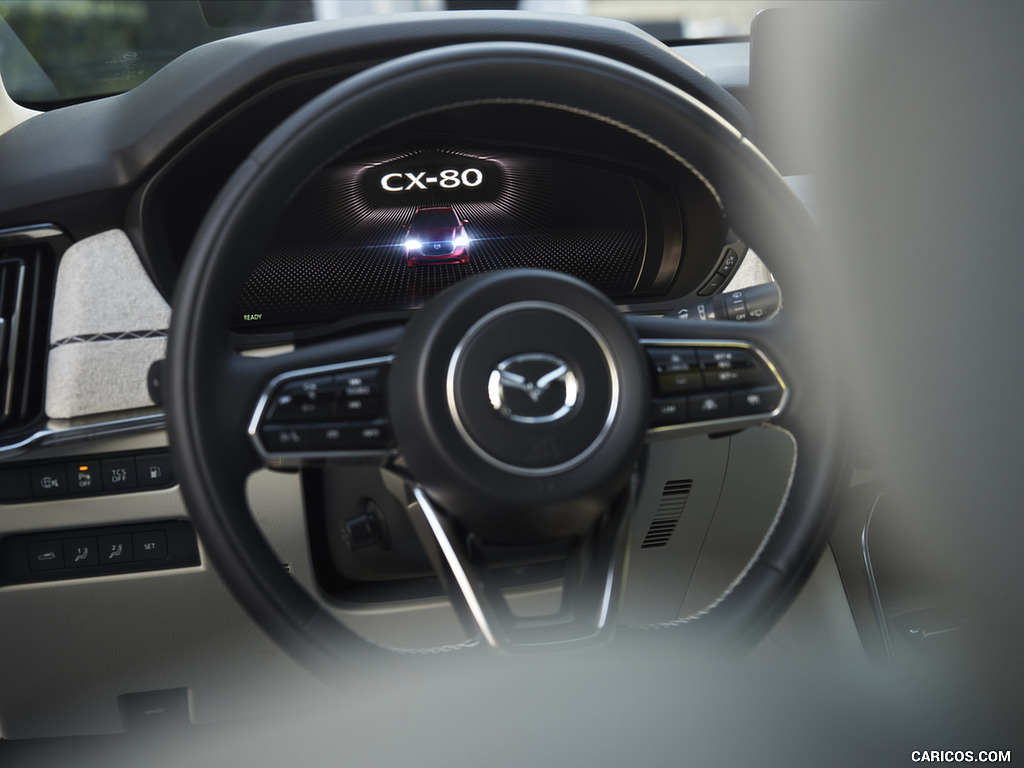 2025 Mazda CX-80 - Interior, Steering Wheel