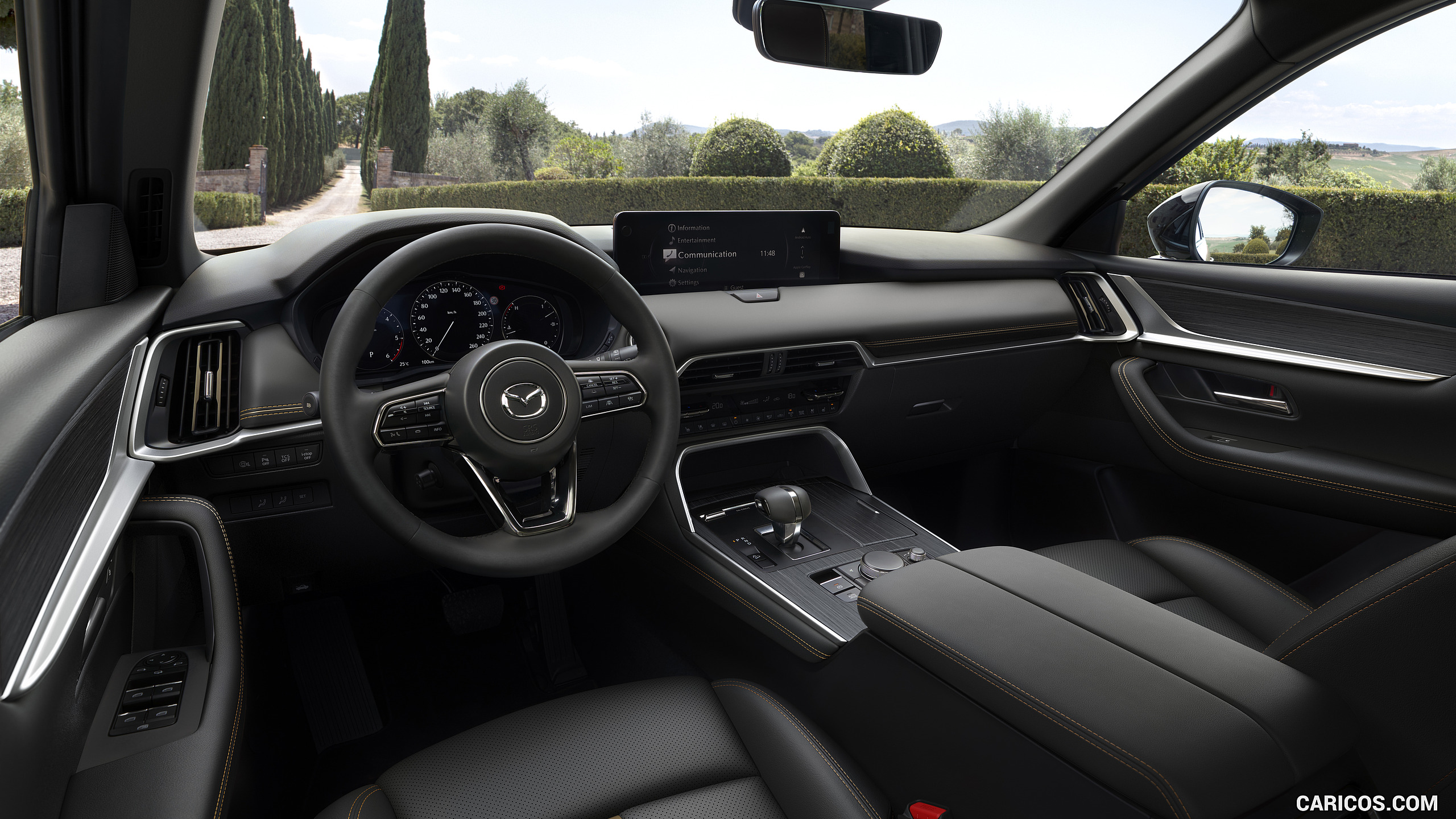 2025 Mazda CX80 Interior Caricos