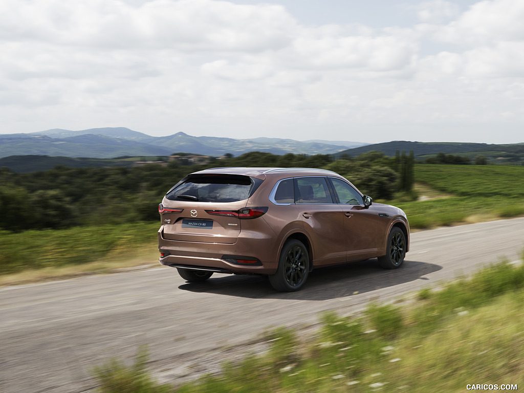 2025 Mazda CX-80 - Rear Three-Quarter