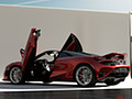 2025 McLaren 750S Volcano Red MSO Contrast Pack - Rear Three-Quarter