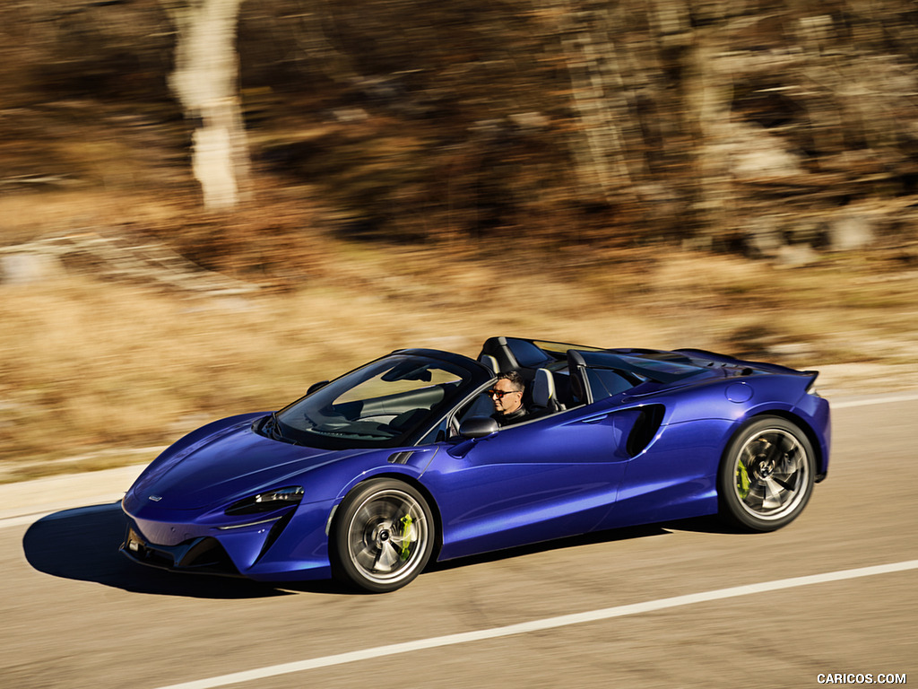 2025 McLaren Artura Spider - Front Three-Quarter