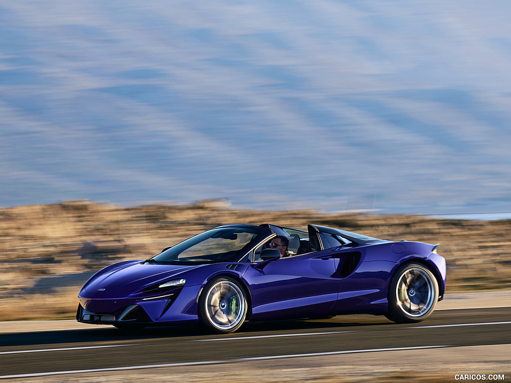 2025 McLaren Artura Spider - Front Three-Quarter