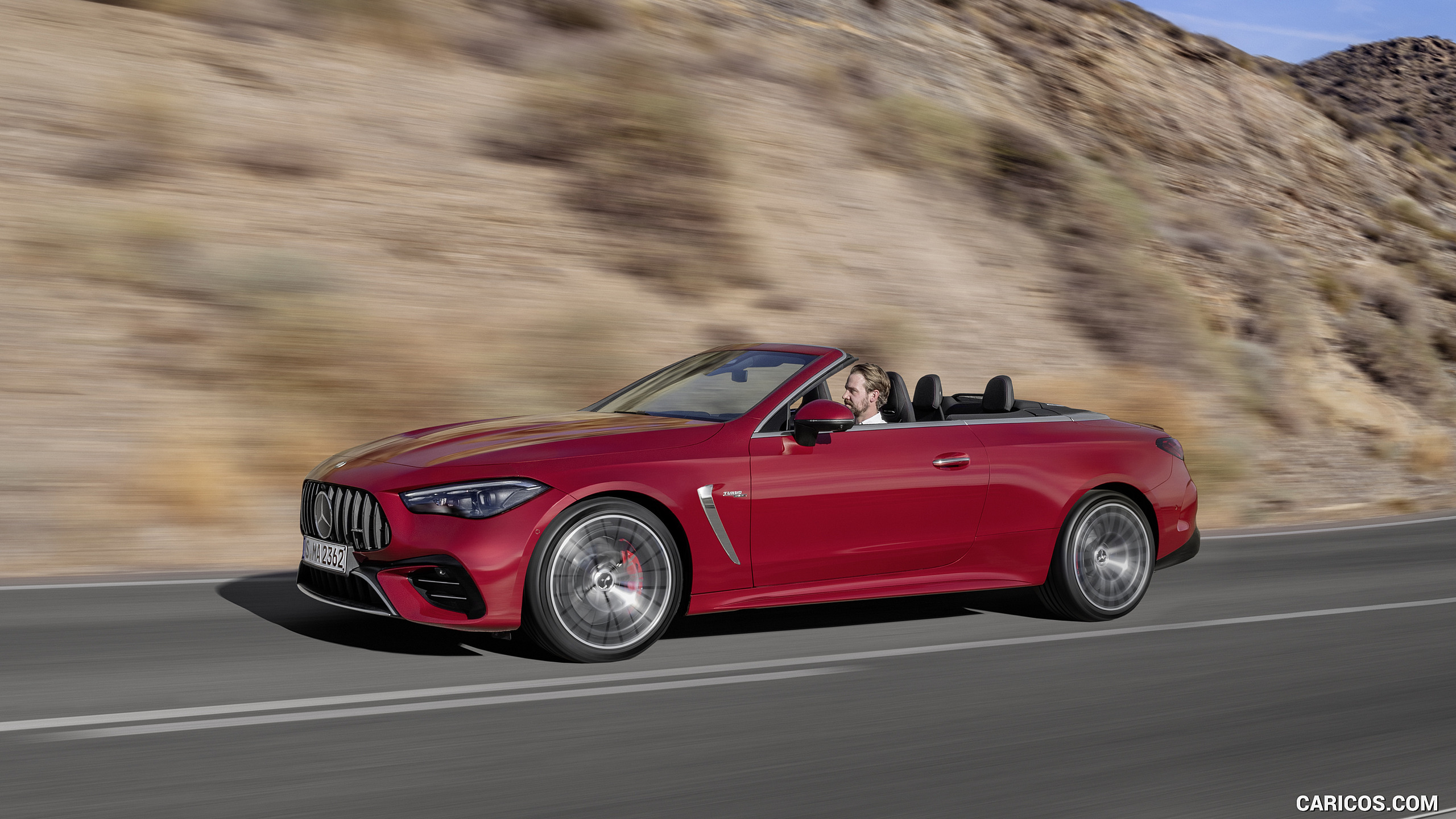 2025 Mercedes-AMG CLE 53 Cabriolet - Front Three-Quarter, #5 of 22