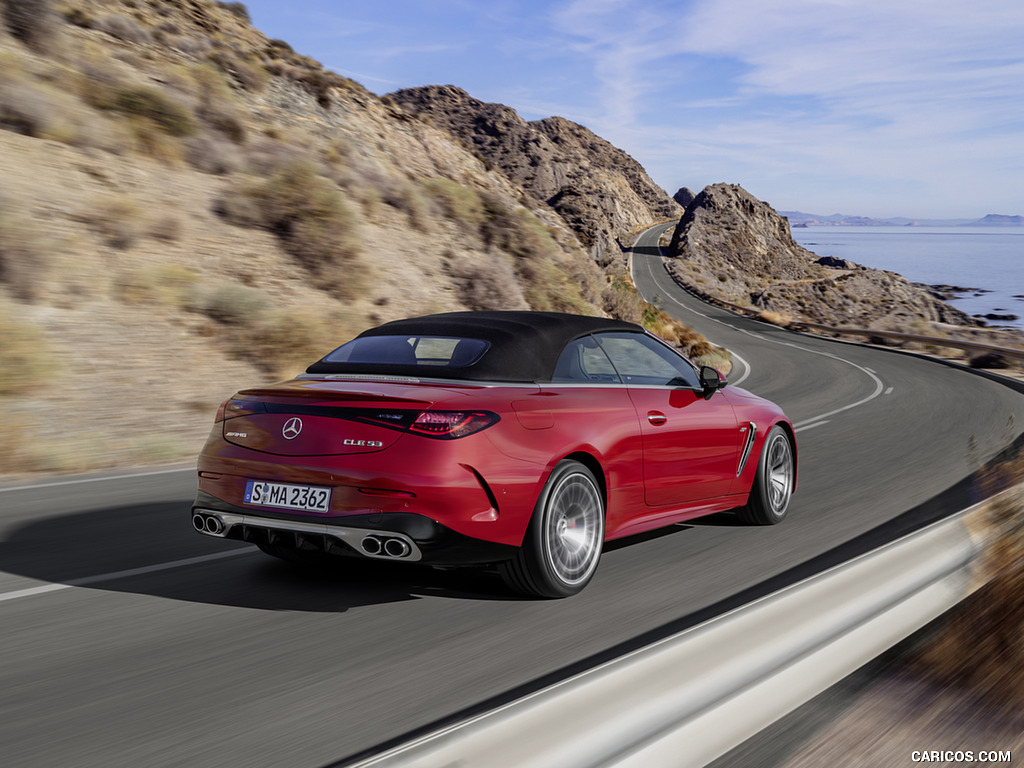 2025 Mercedes-AMG CLE 53 Cabriolet - Rear Three-Quarter