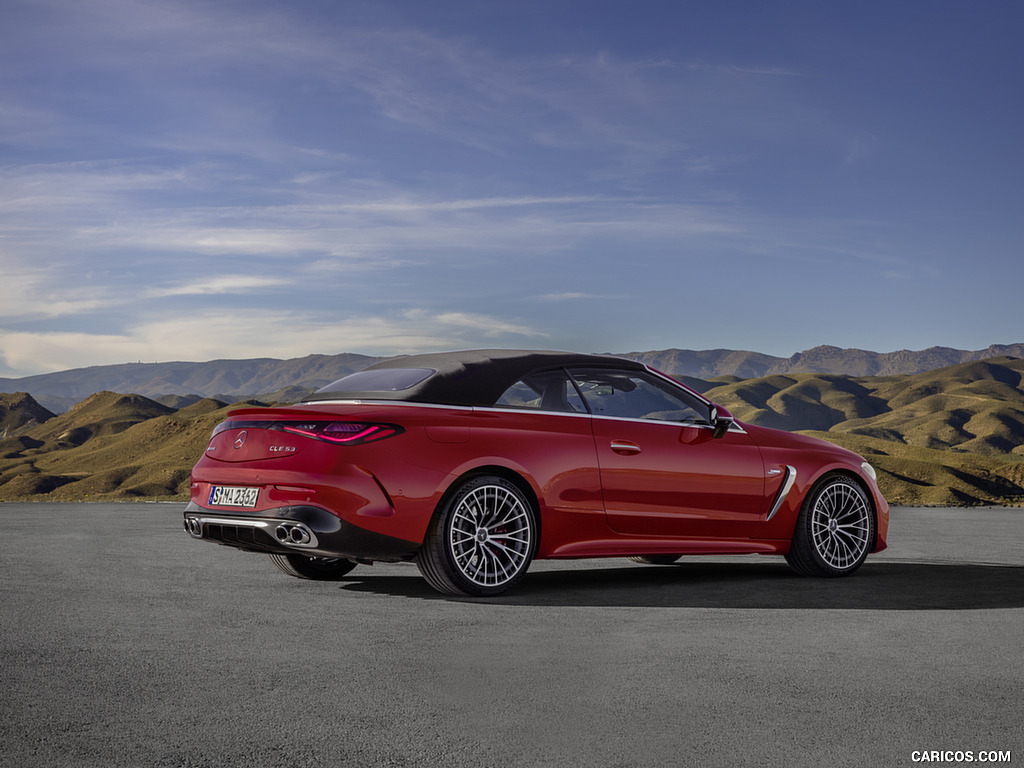 2025 Mercedes-AMG CLE 53 Cabriolet - Rear Three-Quarter