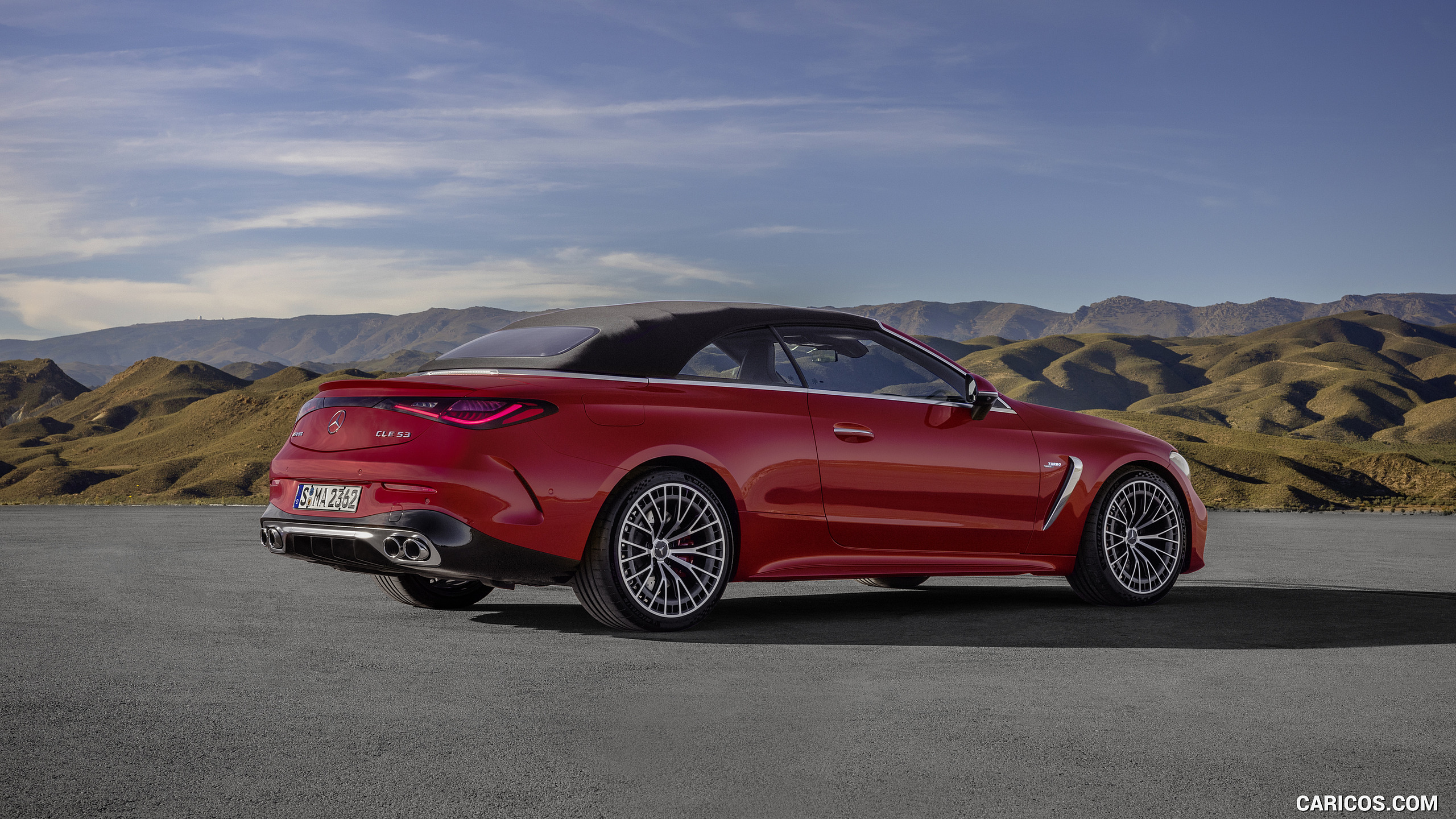 2025 Mercedes-AMG CLE 53 Cabriolet - Rear Three-Quarter, #13 of 22