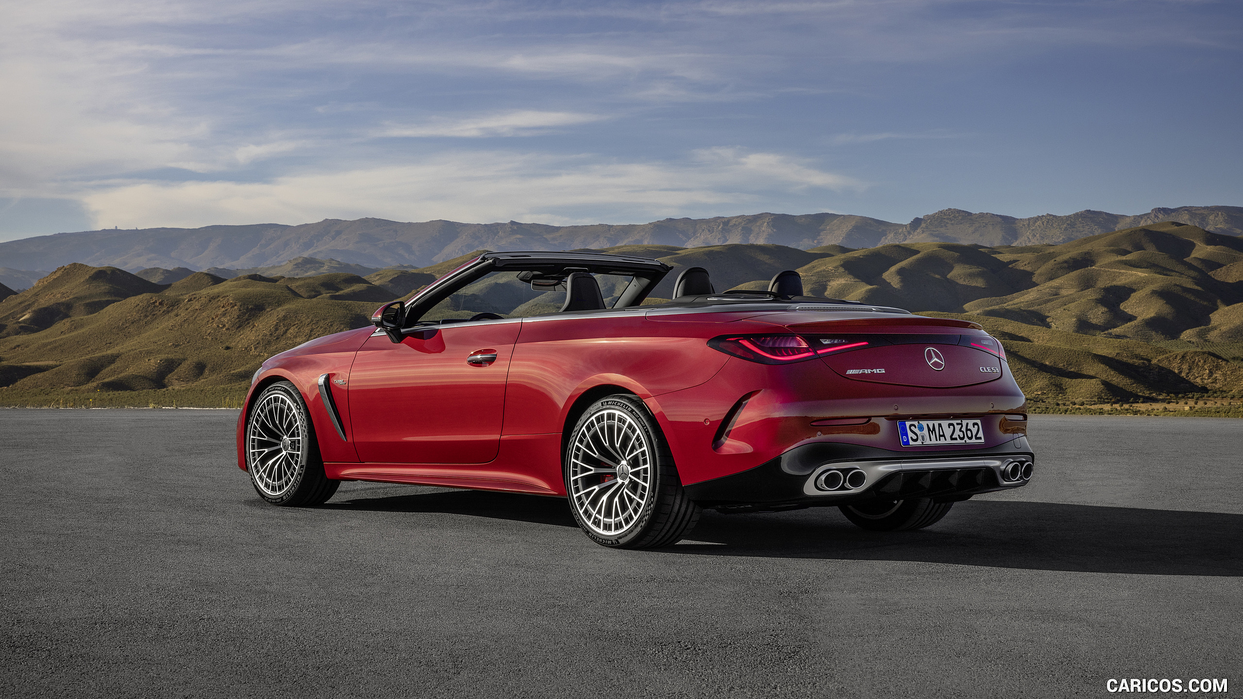 2025 Mercedes-AMG CLE 53 Cabriolet - Rear Three-Quarter, #14 of 22