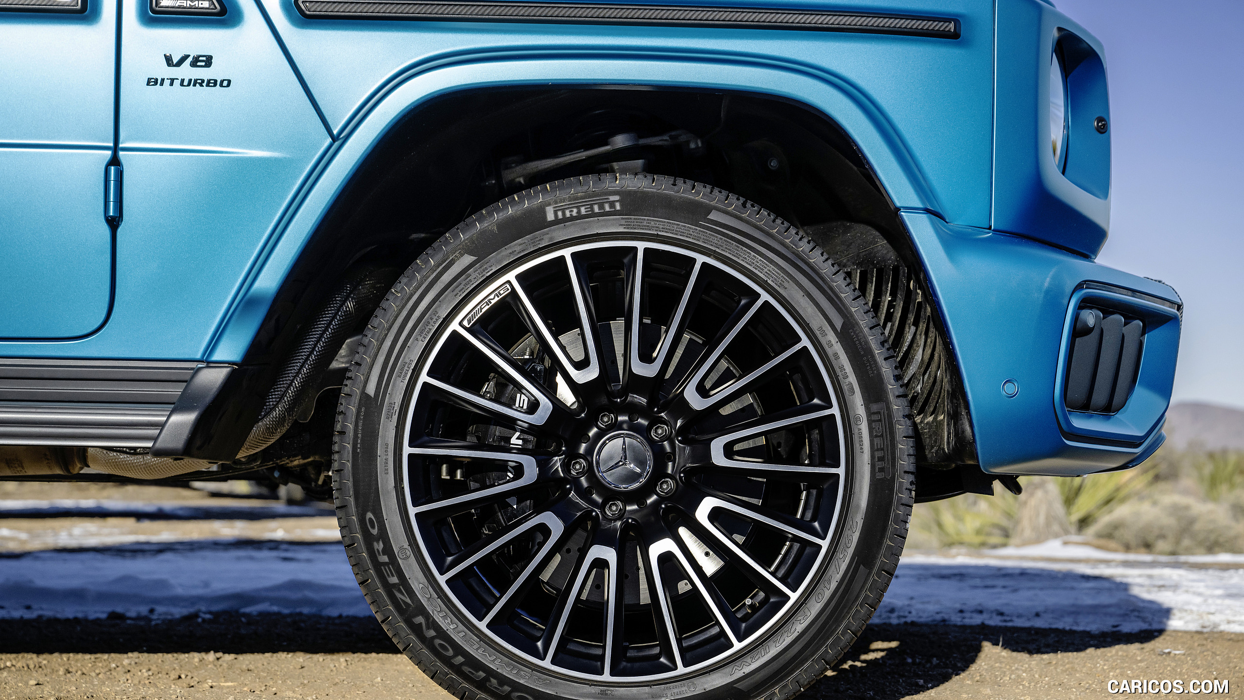 2025 Mercedes-AMG G 63 (Color: MANUFAKTUR Hyper Blue Magno) - Wheel, #33 of 72
