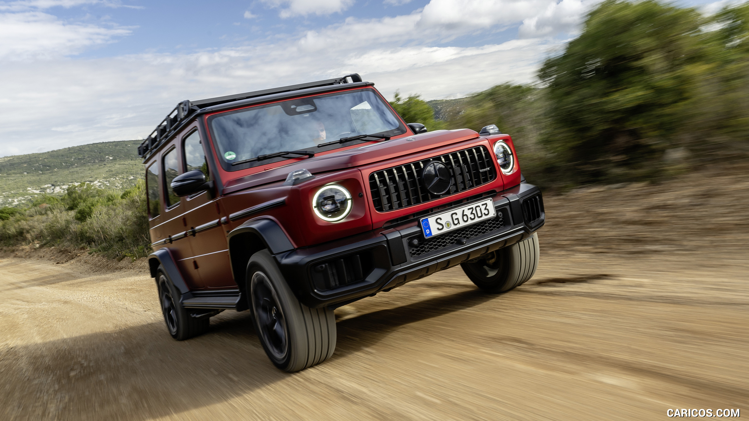 2025 Mercedes-AMG G 63 (Color: MANUFAKTUR Cardinal Red Magno) - Off ...