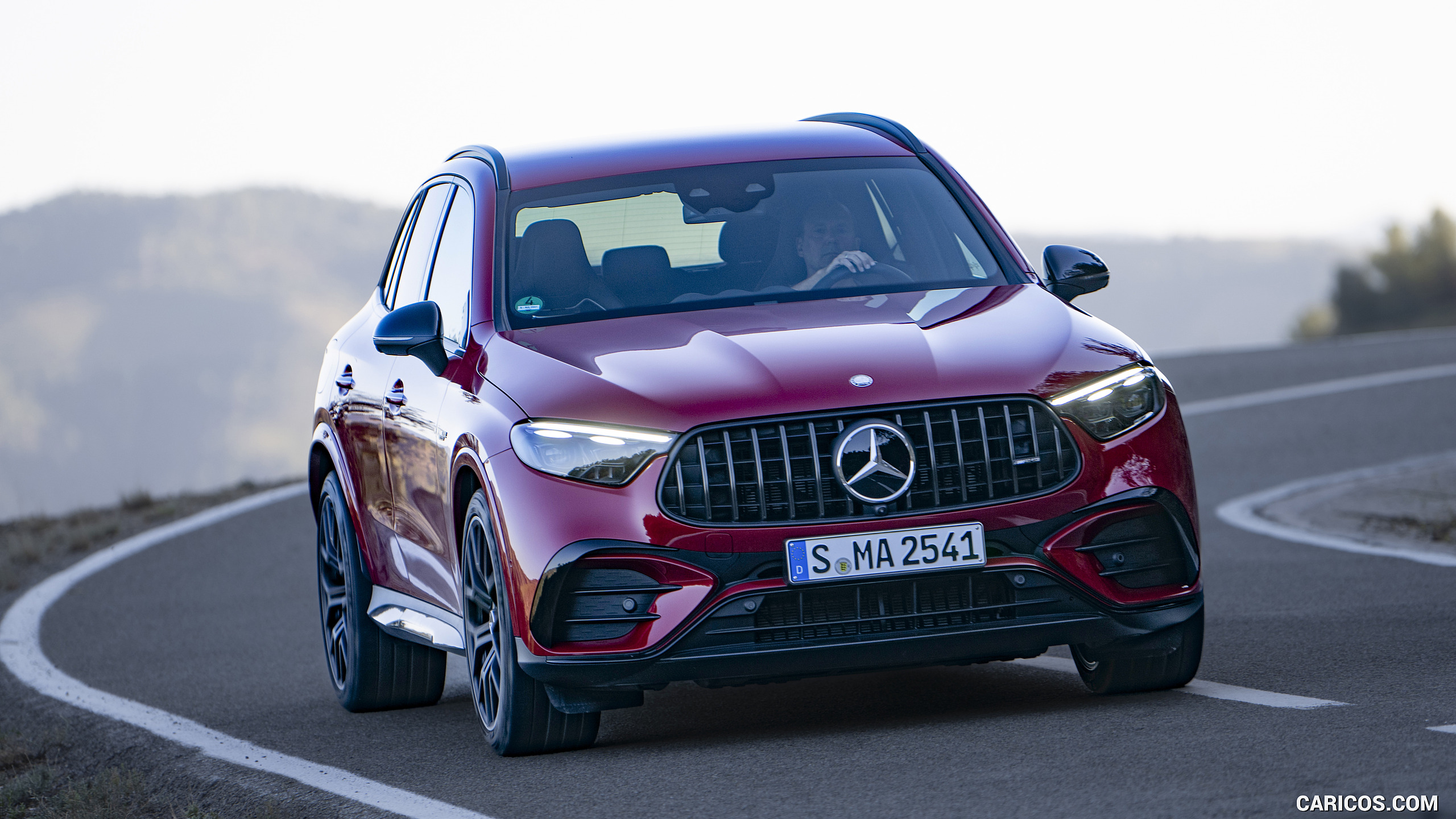 2025 Mercedes-AMG GLC 63 S E PERFORMANCE (Color: Patagonia Red Metallic) - Front, #80 of 210