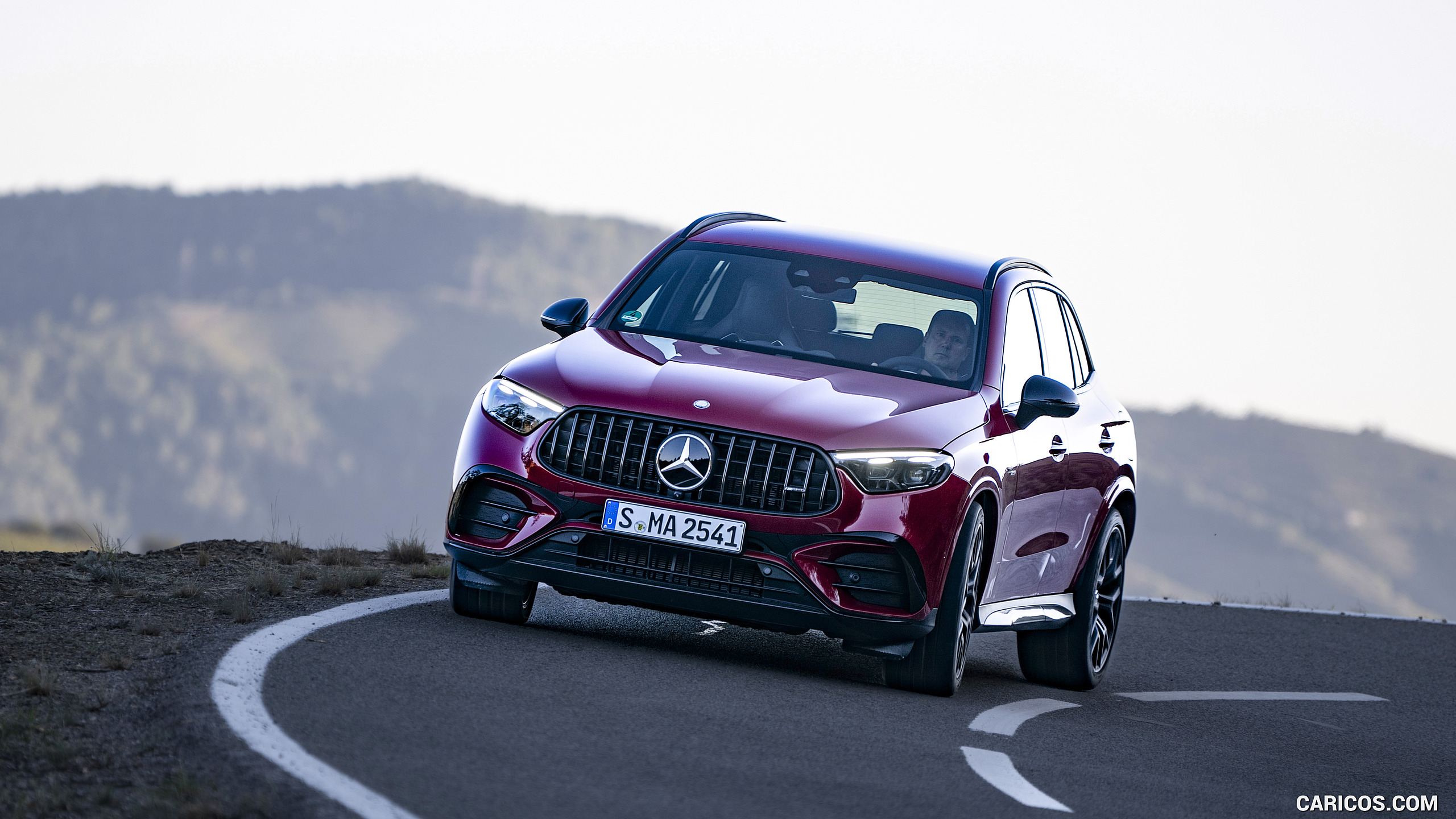 2025 Mercedes-AMG GLC 63 S E PERFORMANCE (Color: Patagonia Red Metallic) - Front, #81 of 210