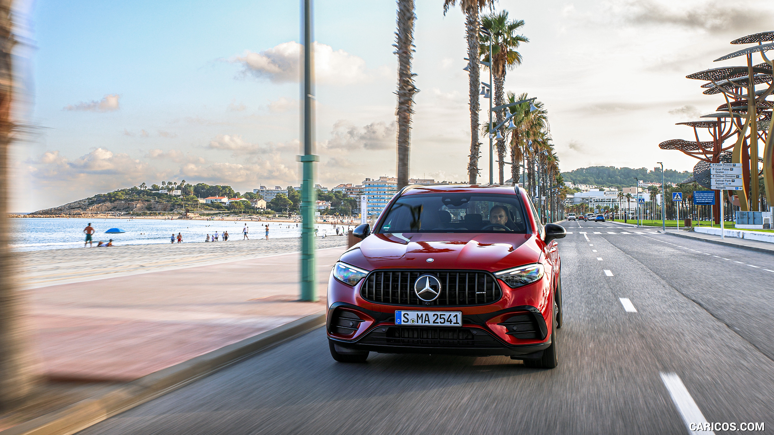 2025 Mercedes-AMG GLC 63 S E PERFORMANCE (Color: Patagonia Red Metallic) - Front, #88 of 210
