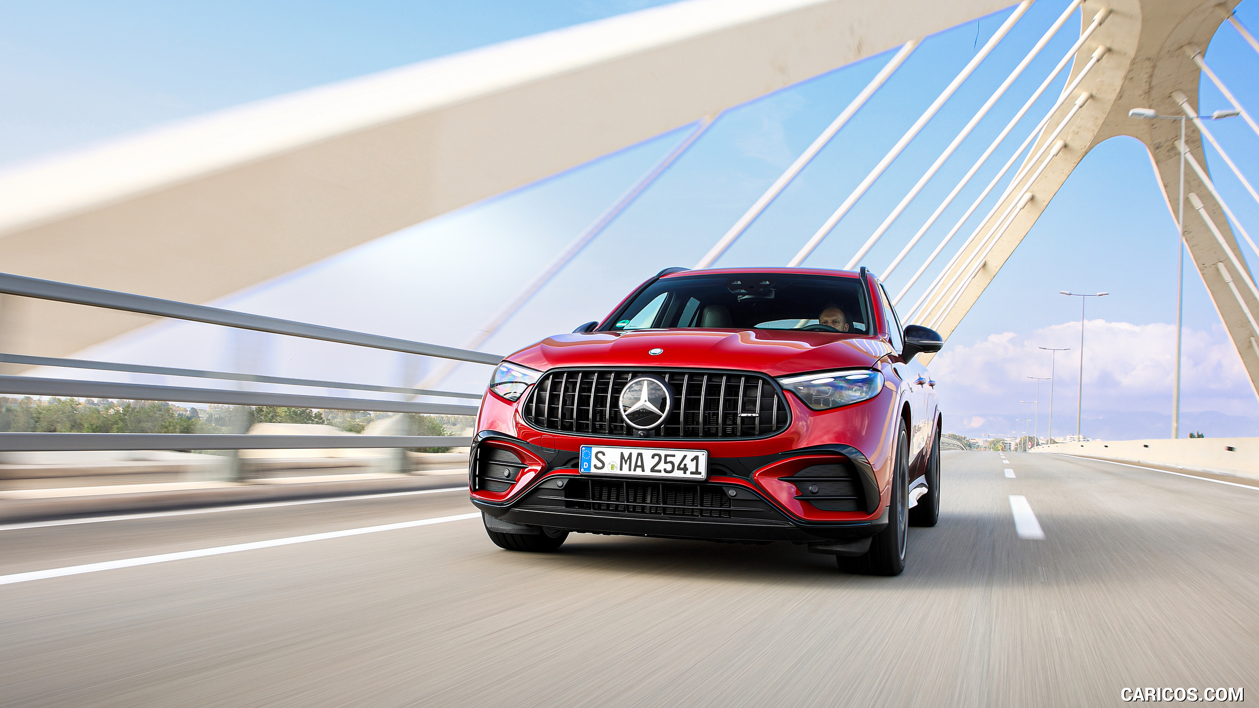 2025 Mercedes-AMG GLC 63 S E PERFORMANCE (Color: Patagonia Red Metallic) - Front, #90 of 210