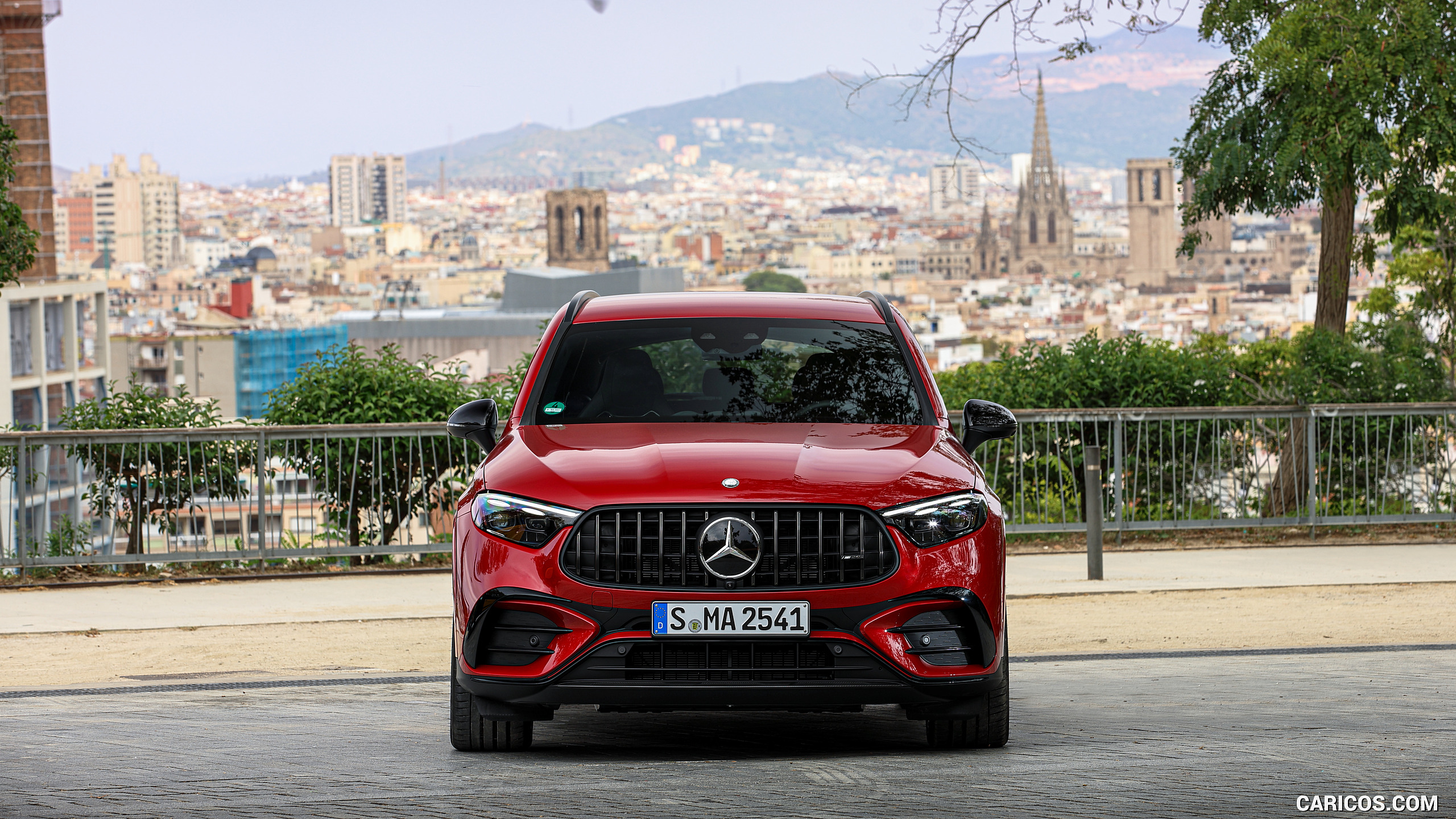 2025 Mercedes-AMG GLC 63 S E PERFORMANCE (Color: Patagonia Red Metallic) - Front, #104 of 210