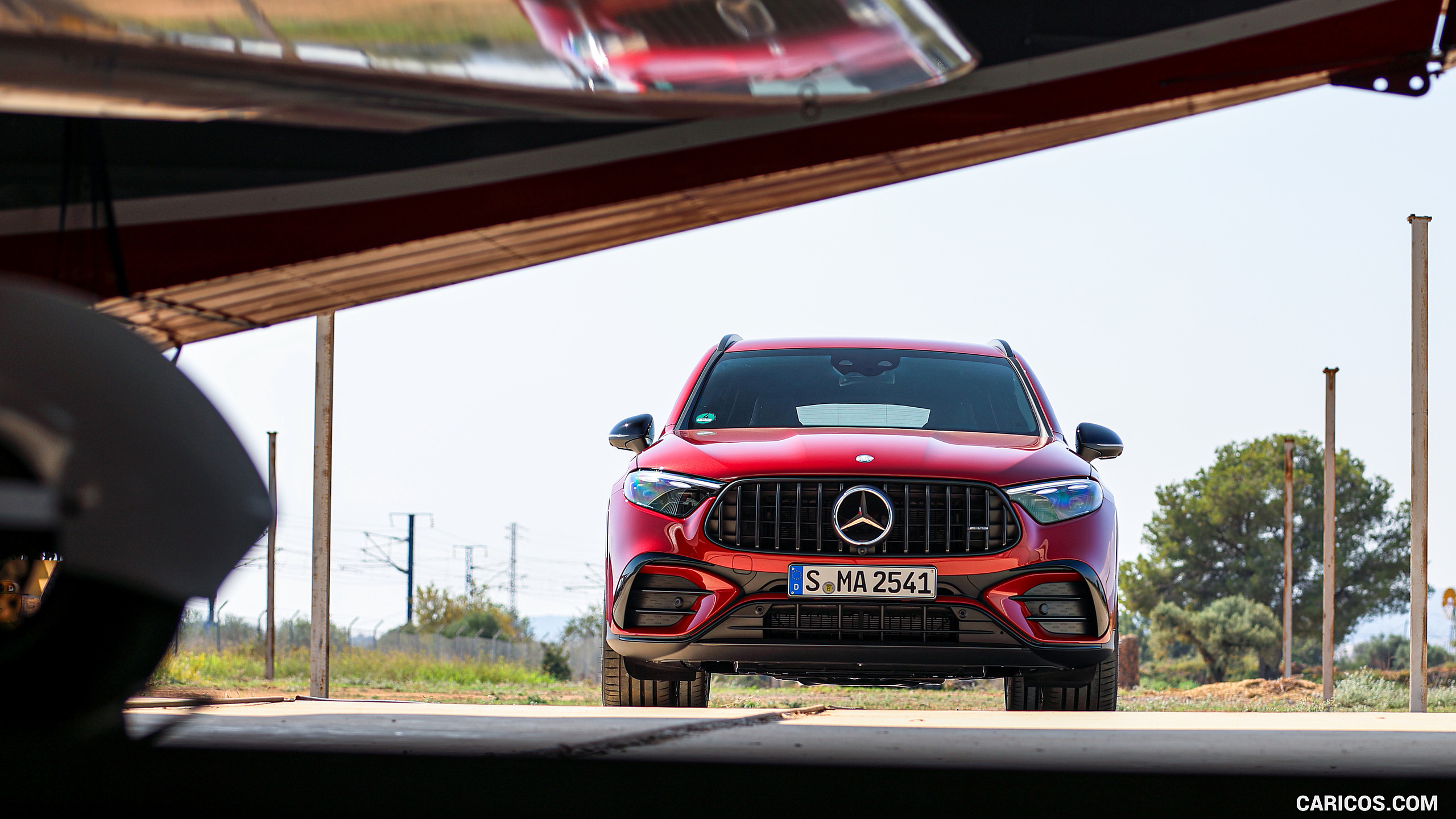 2025 Mercedes-AMG GLC 63 S E PERFORMANCE (Color: Patagonia Red Metallic) - Front, #121 of 210