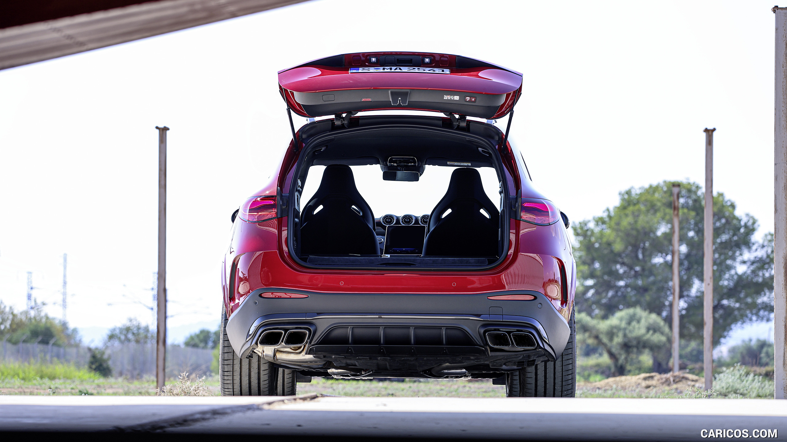 2025 Mercedes-AMG GLC 63 S E PERFORMANCE (Color: Patagonia Red Metallic) - Trunk, #122 of 210