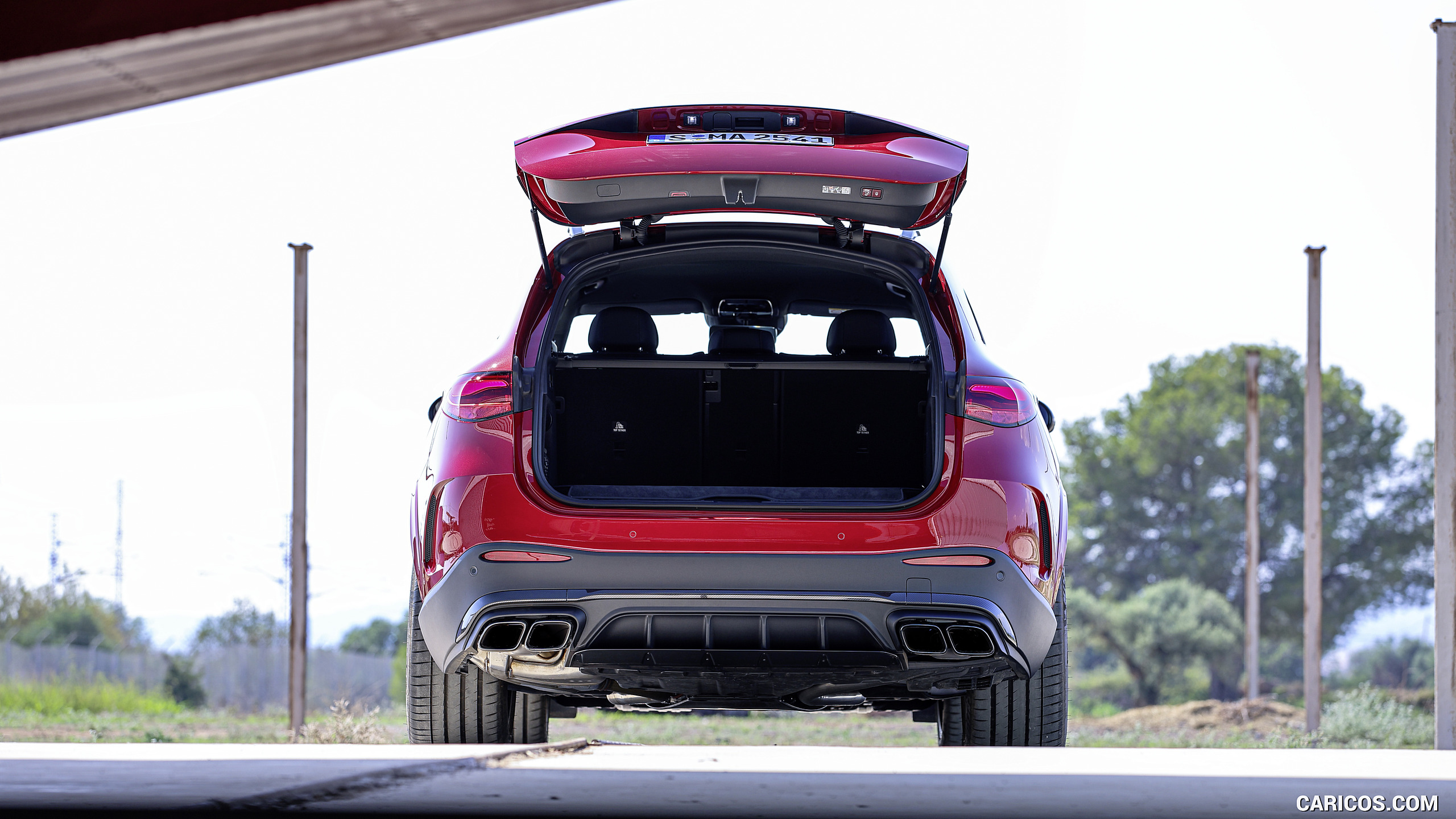 2025 Mercedes-AMG GLC 63 S E PERFORMANCE (Color: Patagonia Red Metallic) - Trunk, #125 of 210