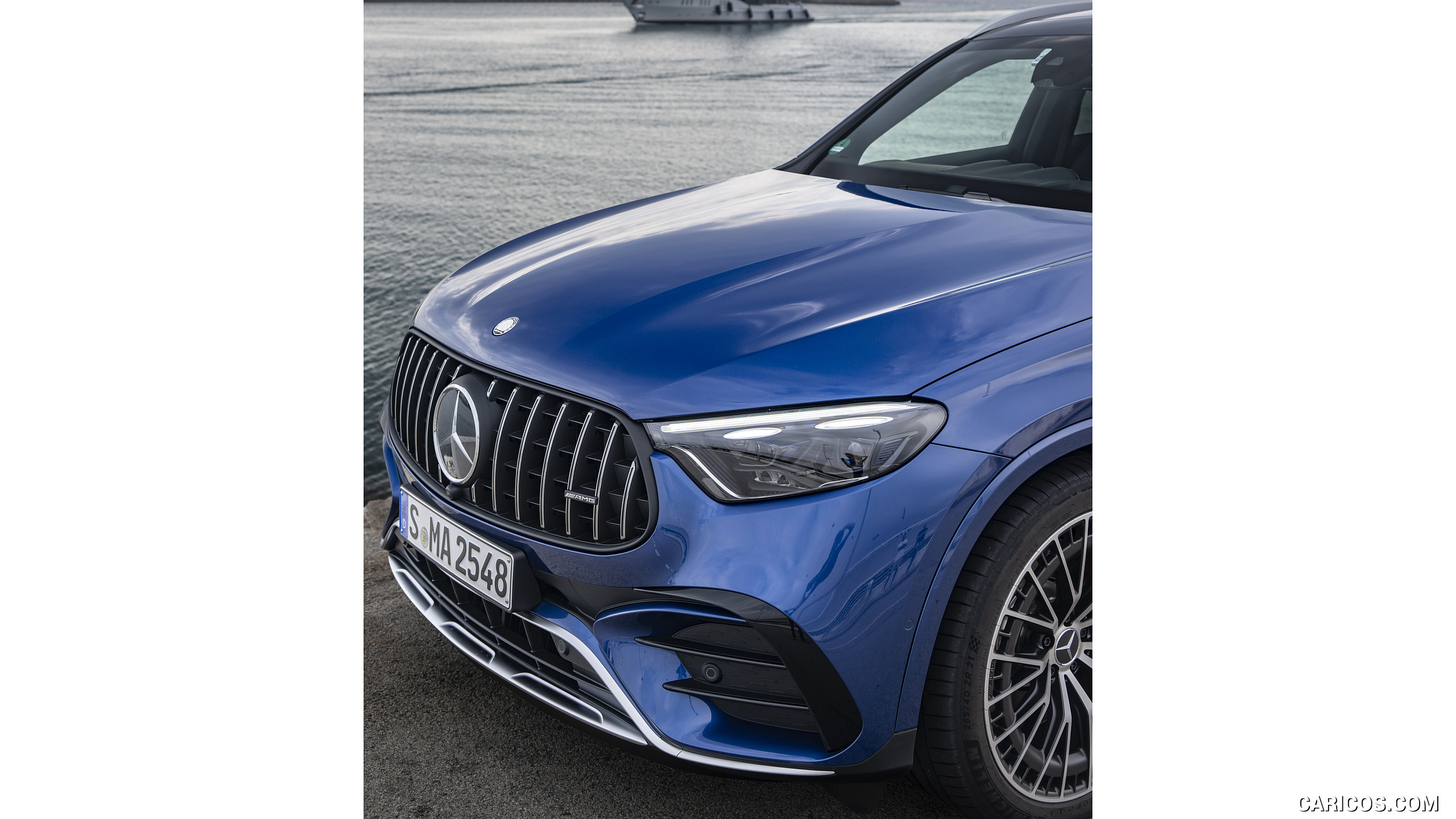 2025 Mercedes-AMG GLC 63 S E PERFORMANCE (Color: Spectral Blue Metallic) - Front, #58 of 210